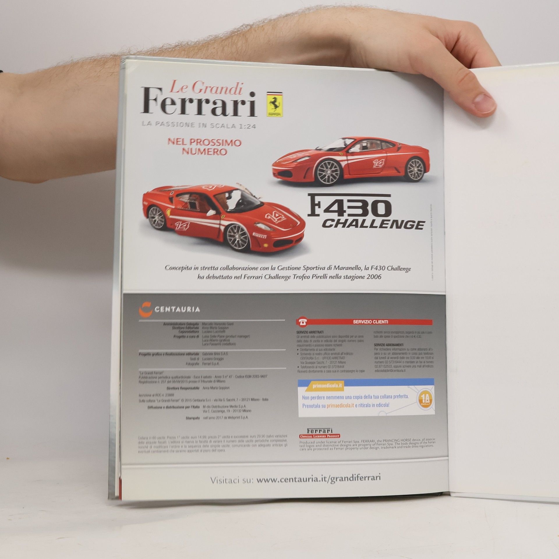 Collectif d'auteurs Le Grandi Ferrari: La passione in scala 1:24
