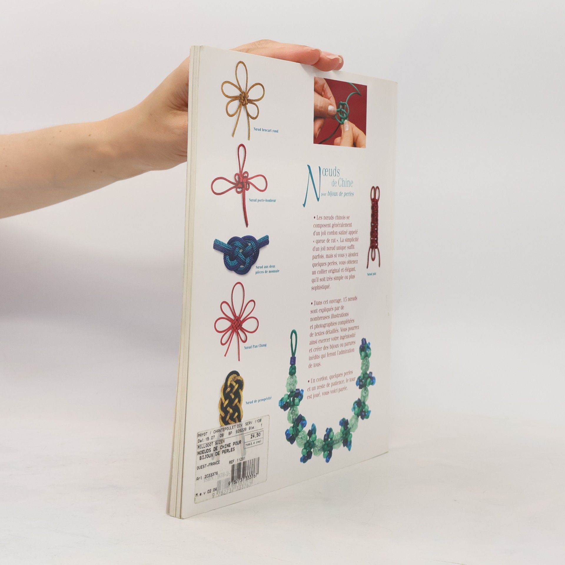 Suzen Millodot Nœuds de Chine pour bijoux de perles