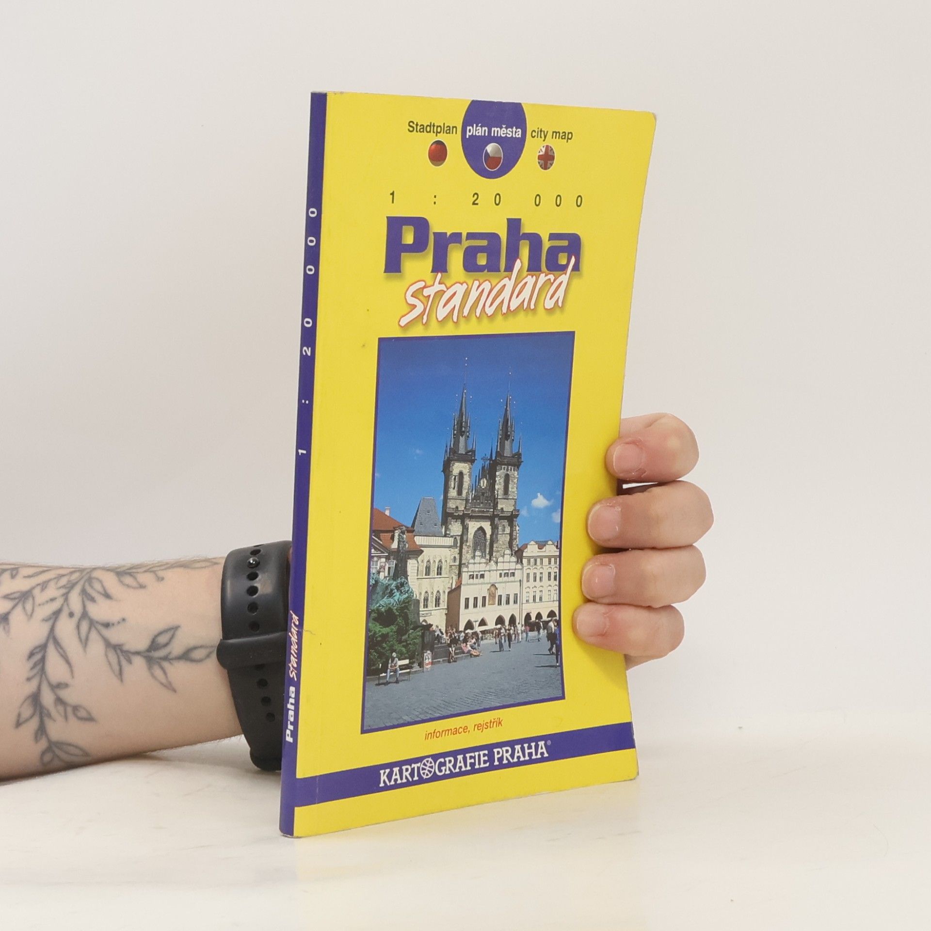 Praha standard : plán města 1:20000