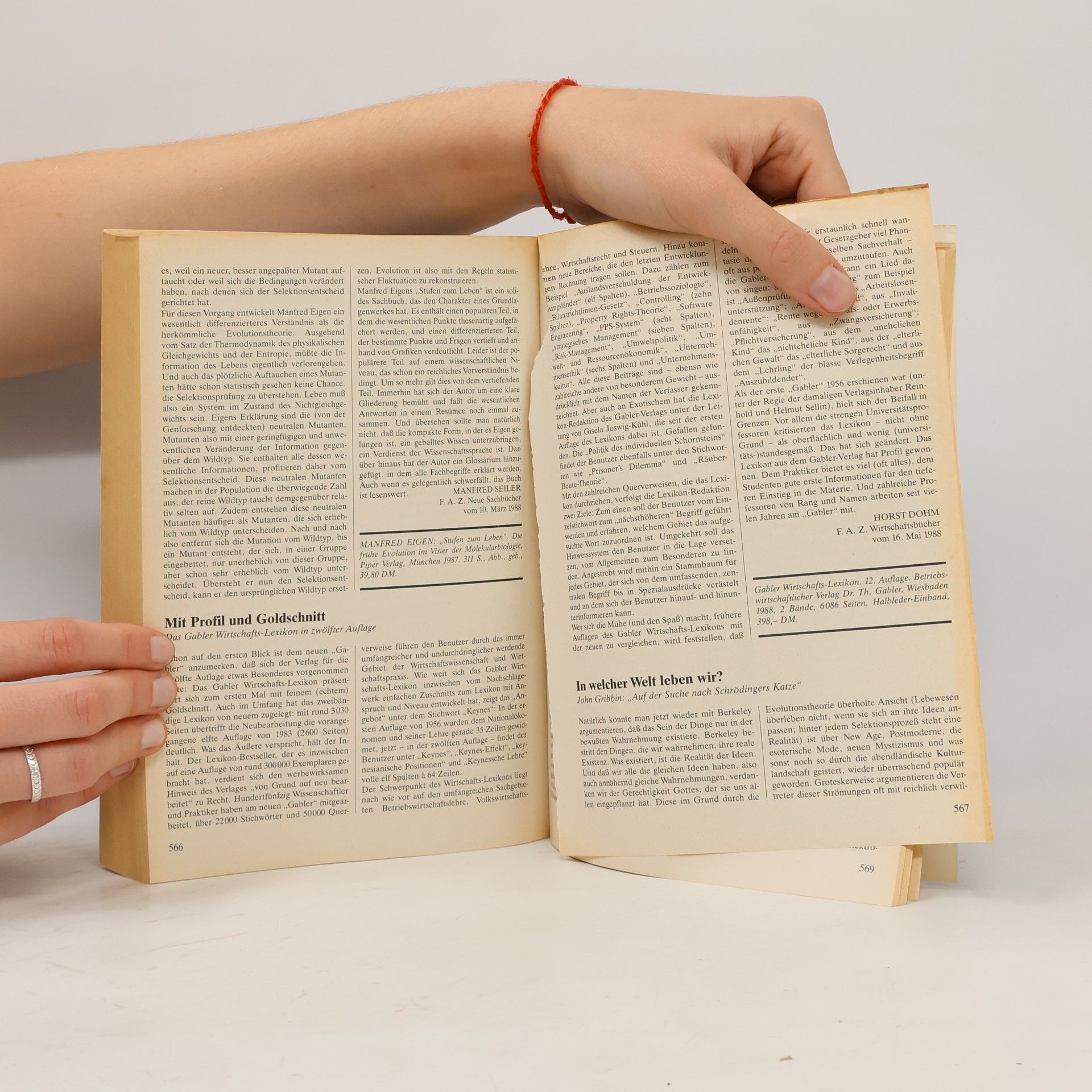 Autorenkollektiv Ein Bücher-Tagebuch 1988