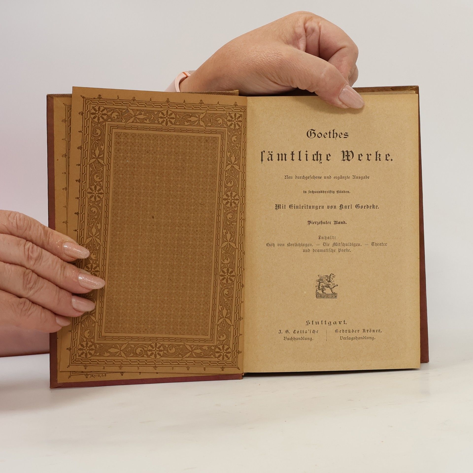 Johann Wolfgang von Goethe Goethes Sämtliche Werke. Band 14