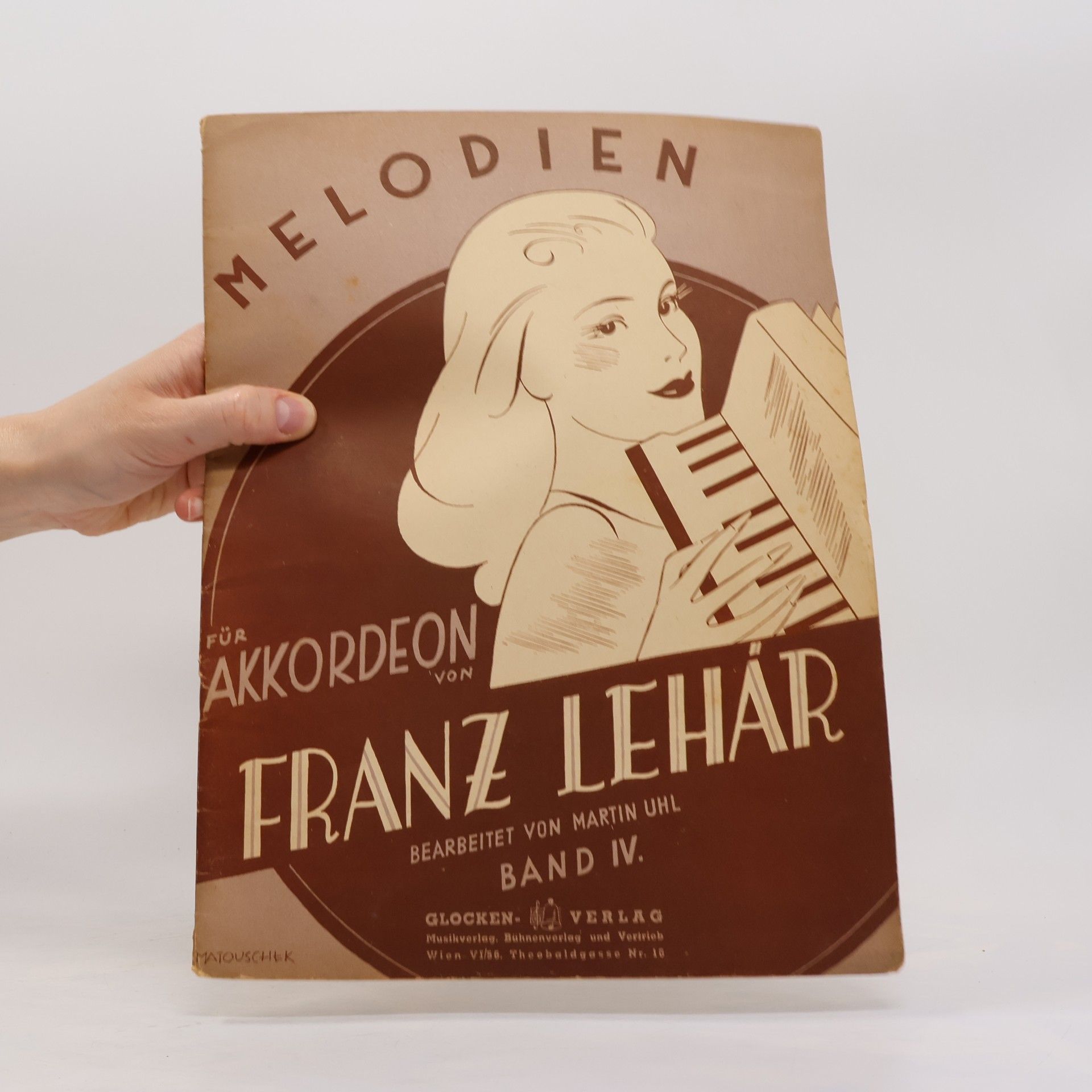 Franz Lehár Melodien für Akkordeon von Franz Lehár. Band IV.
