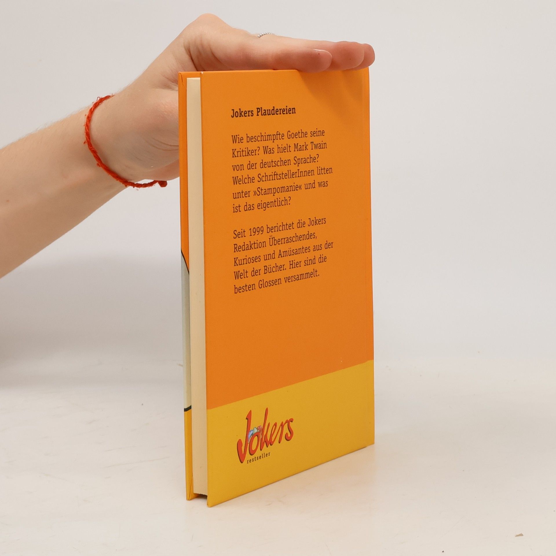 Various authors Jokers Plaudereien. Gesammelte Glossen von 1999-2004