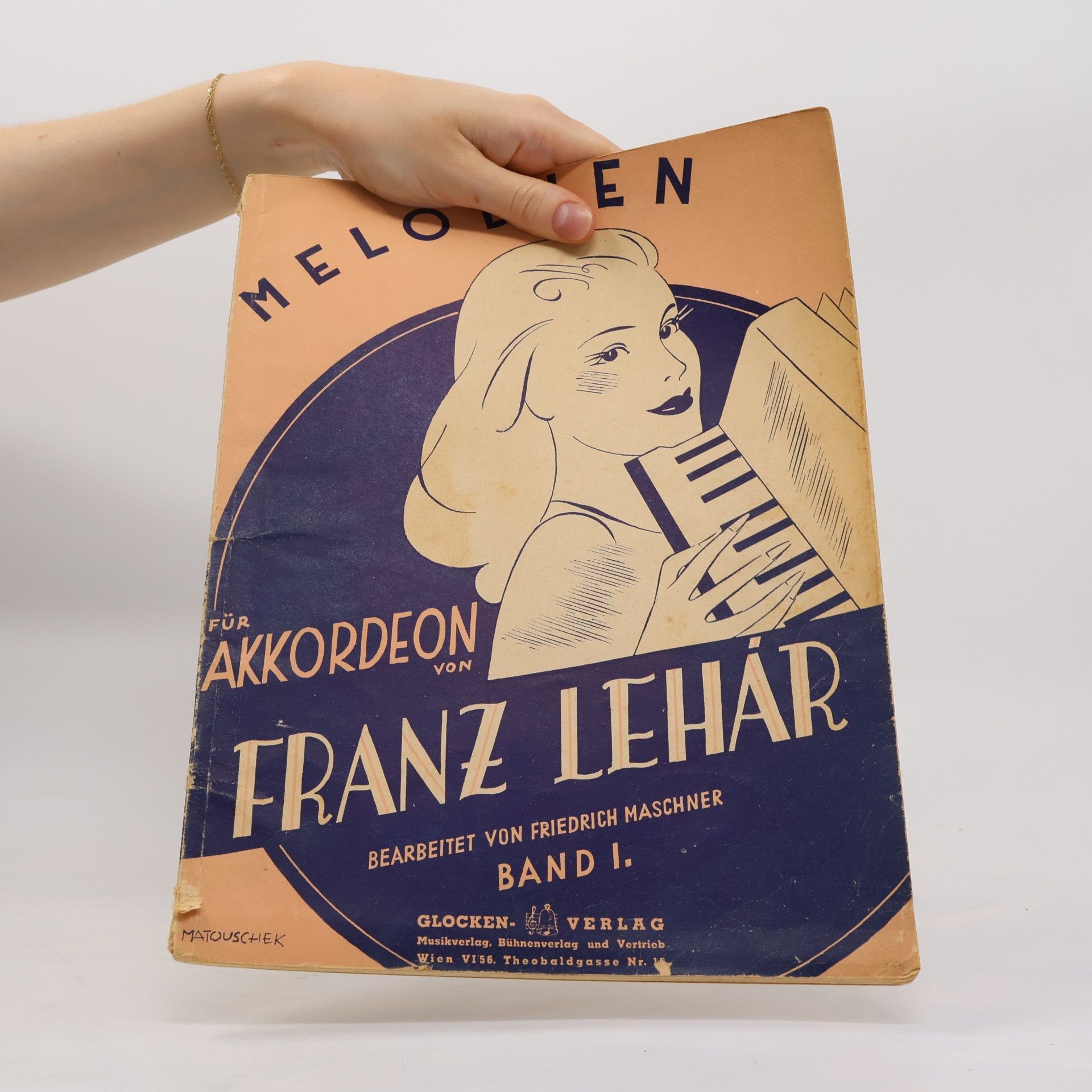 Franz Lehár Melodien für Akkordeon von Franz Lehar bearbeitet von Friedrich Maschner Band. I