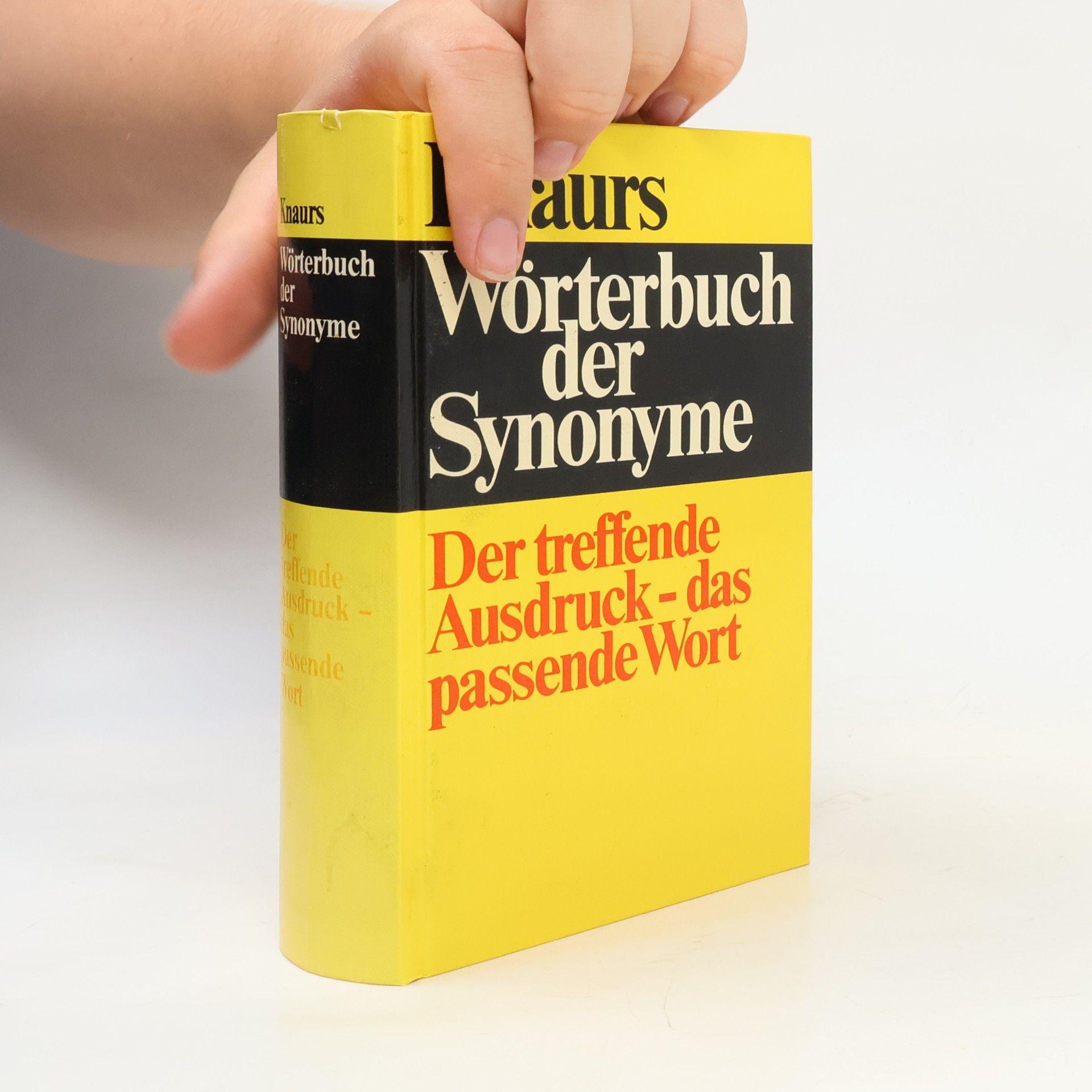 Martha Spalier Knaurs Wörterbuch der Synonyme