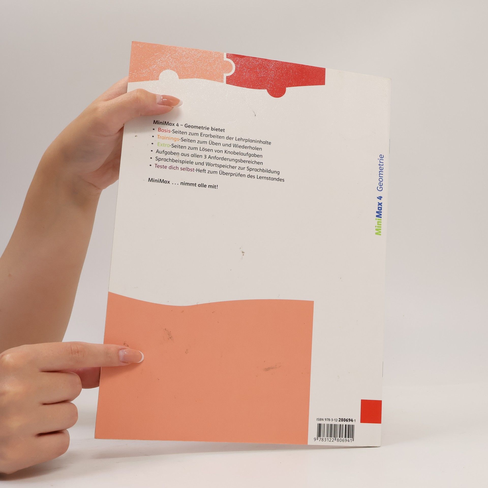 Klett Ernst /Schulbuch MiniMax 4.Themenheft Geometrie - Ausleihmaterial Klasse 4