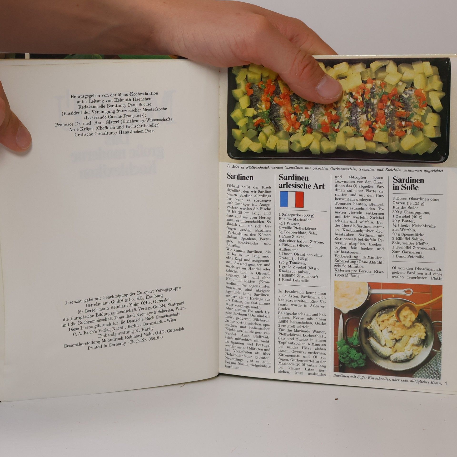 Autorenkollektiv Menu 9. Das große moderne Kochlexikon