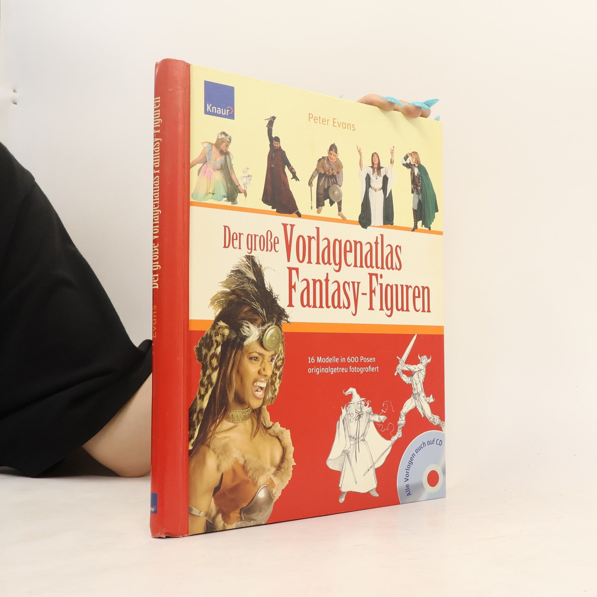 Der große Vorlagenatlas Fantasy-Figuren