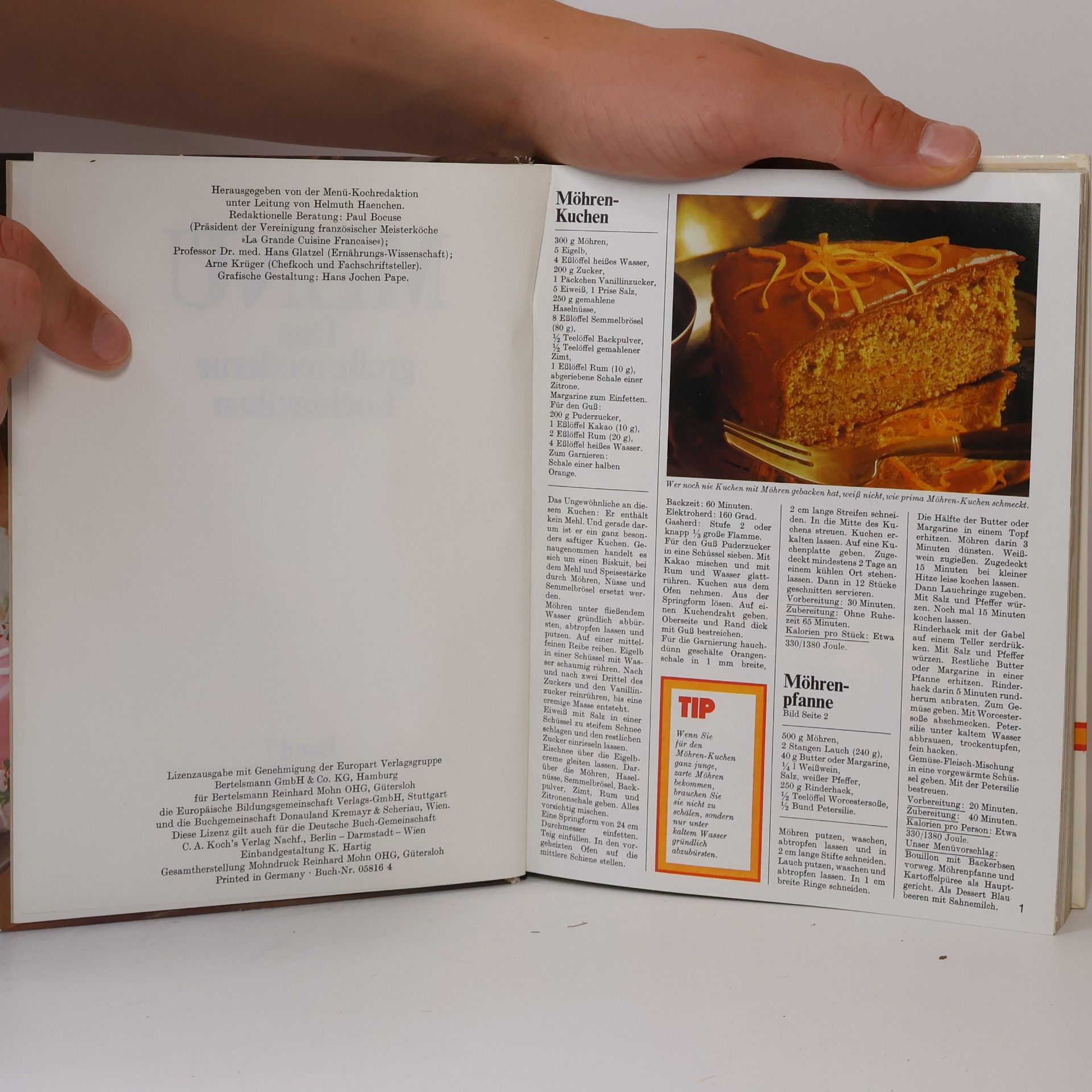 Autorenkollektiv Menu 7. Das große moderne Kochlexikon