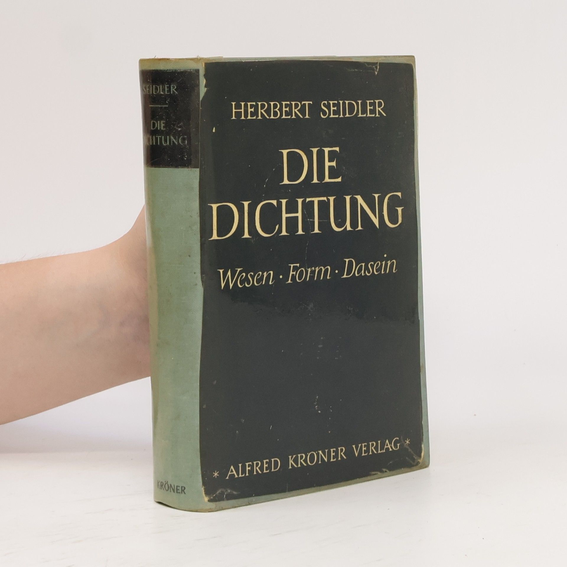 Herbert Seidler Die Dichtung