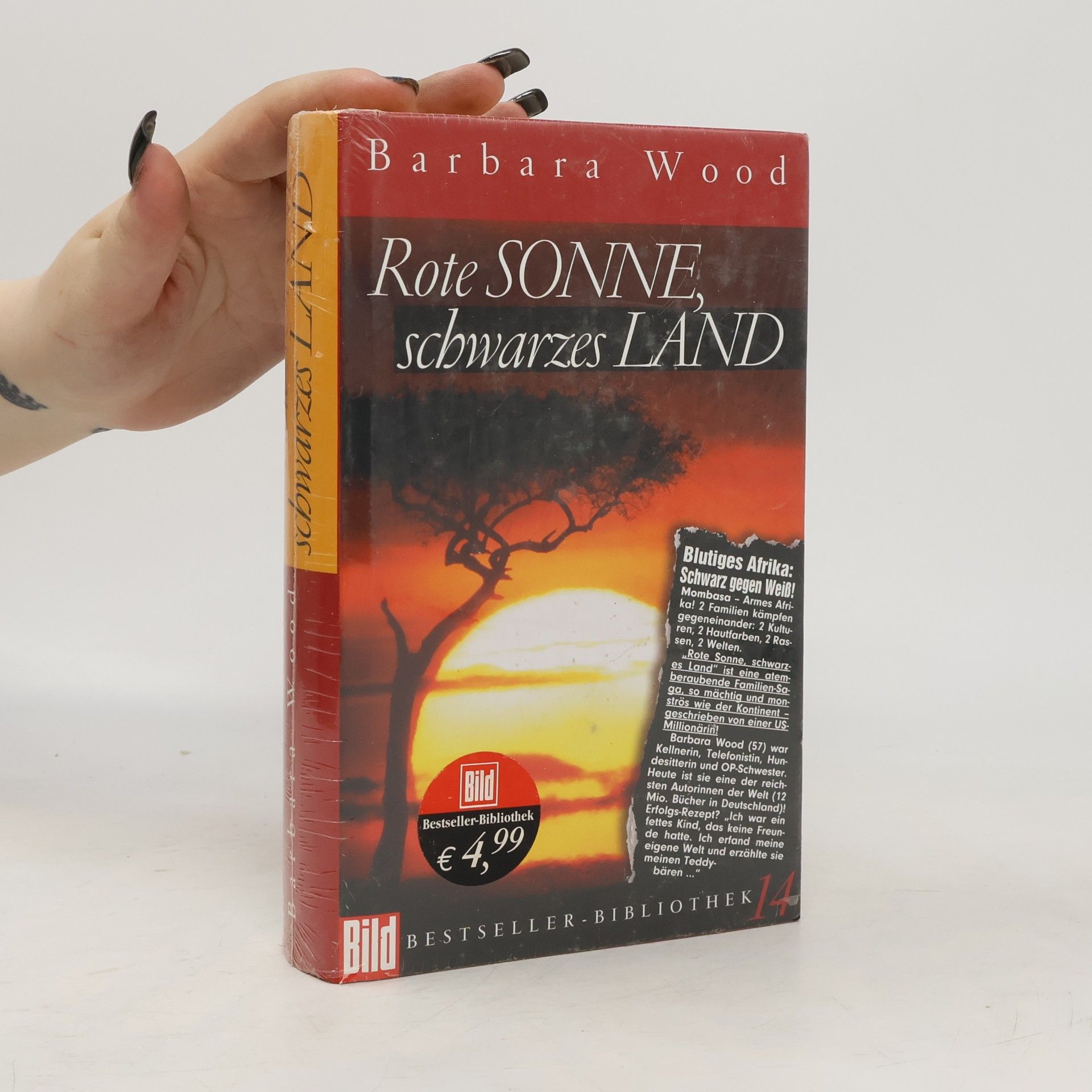 Barbara Wood Rote Sonne, schwarzes Land