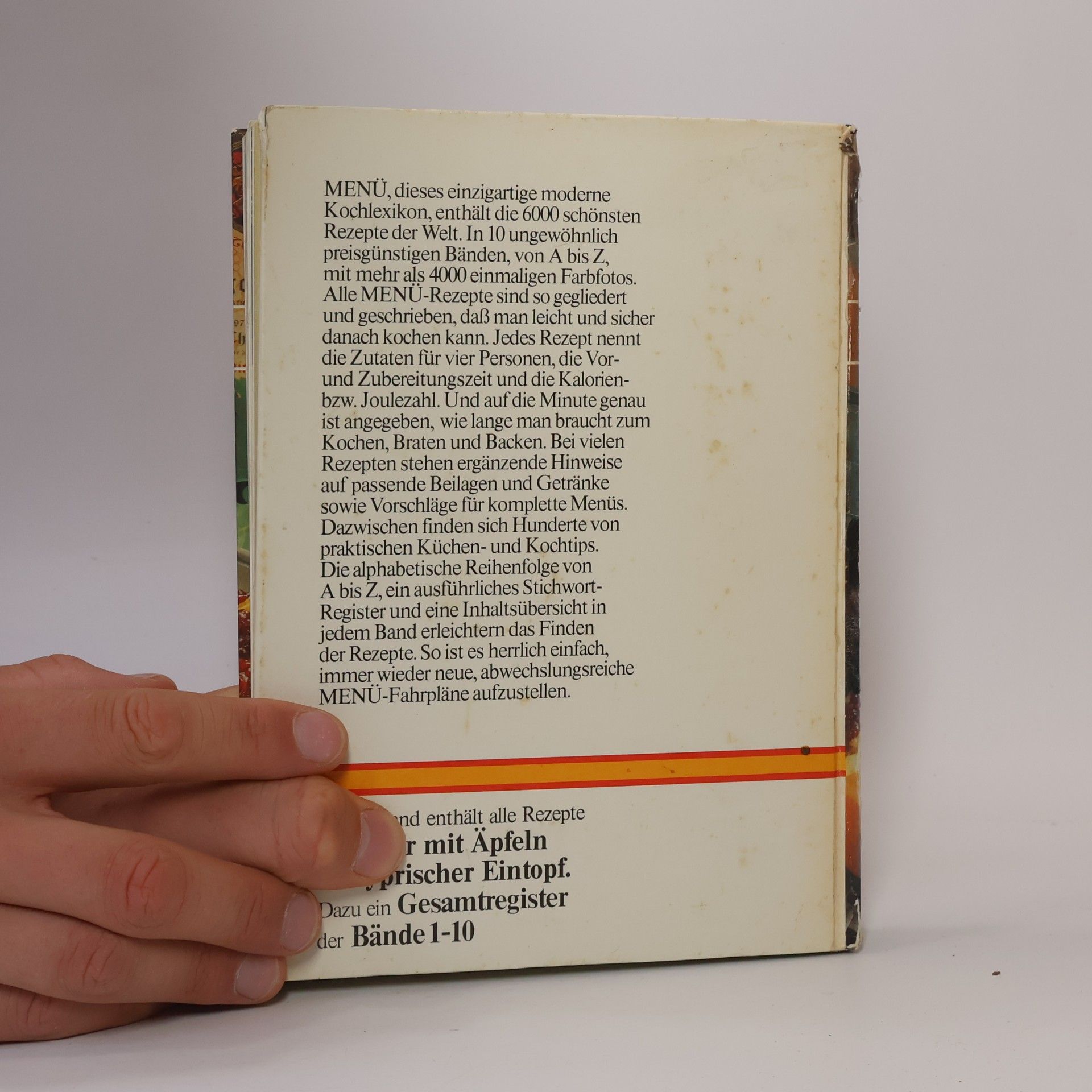 Autorenkollektiv Menu. Das große moderne Kochlexikon 10
