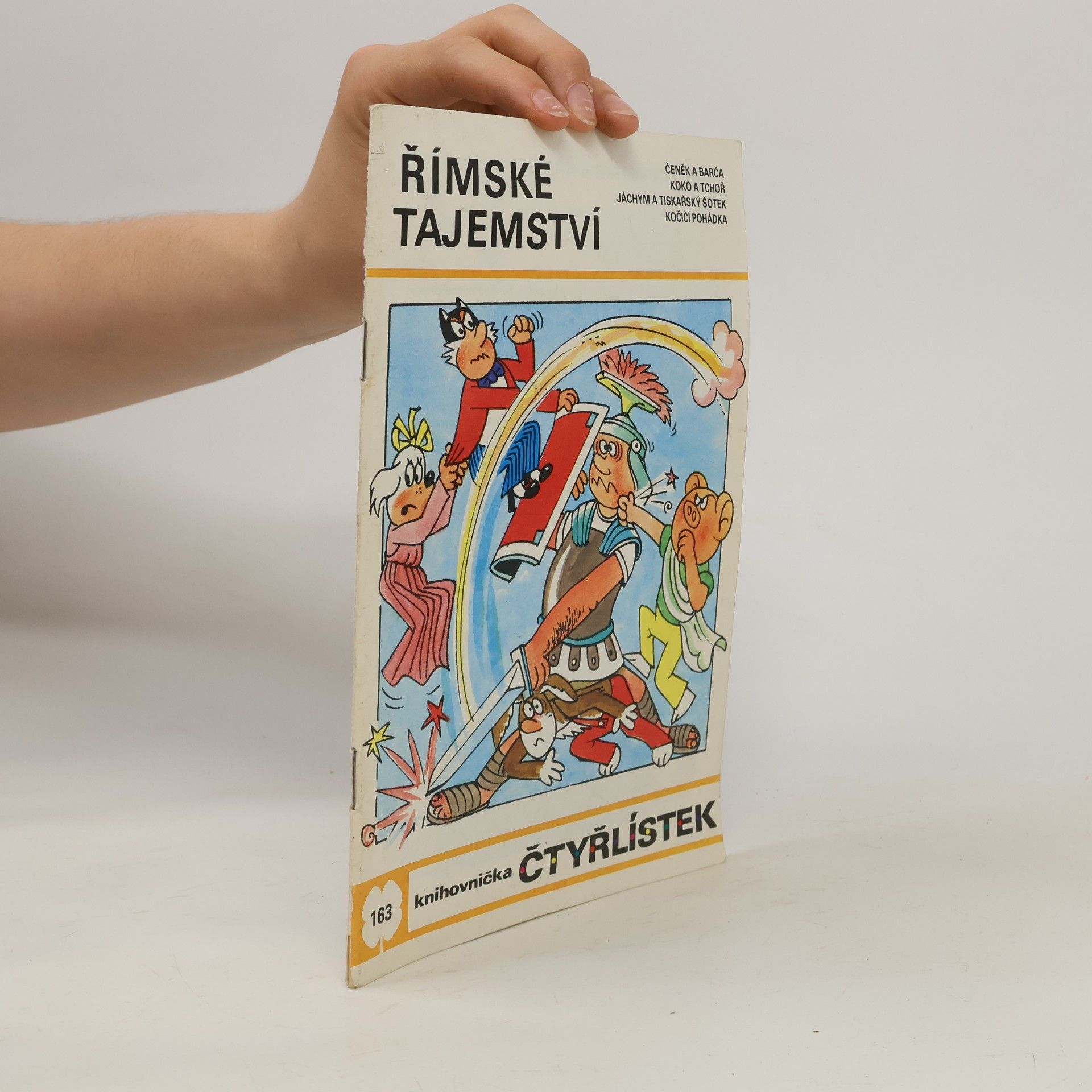 Jaroslav Němeček Čtyřlístek 163. Římské tajemství