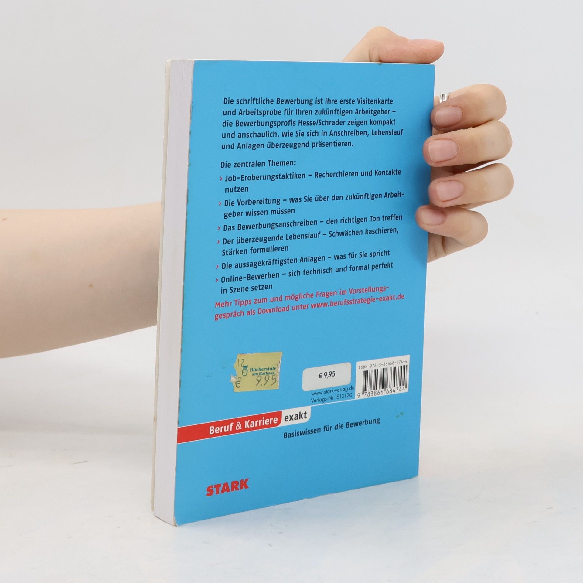 Jürgen Hesse Die perfekte schriftliche Bewerbung