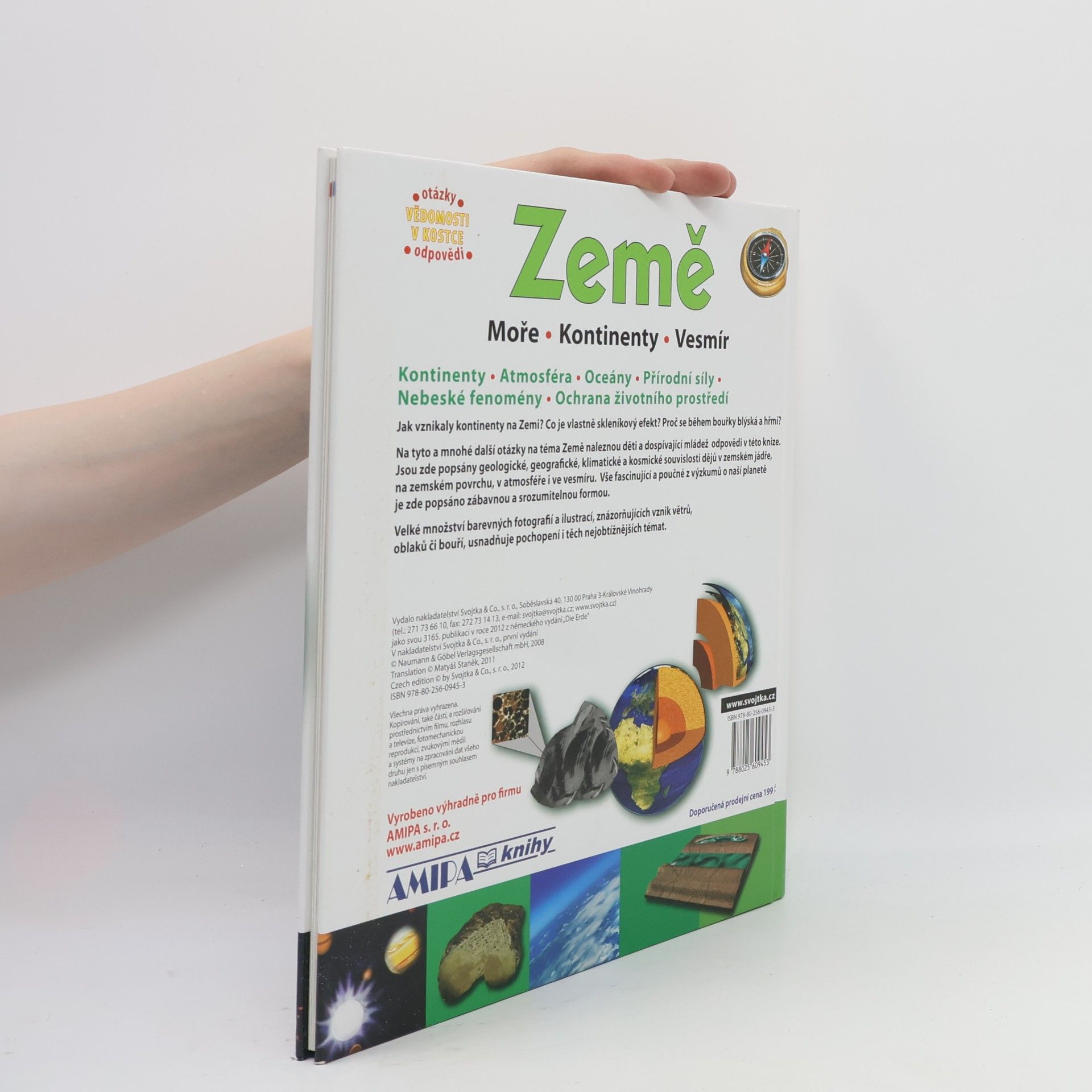 Autores varios Země. Moře, kontinenty, vesmír