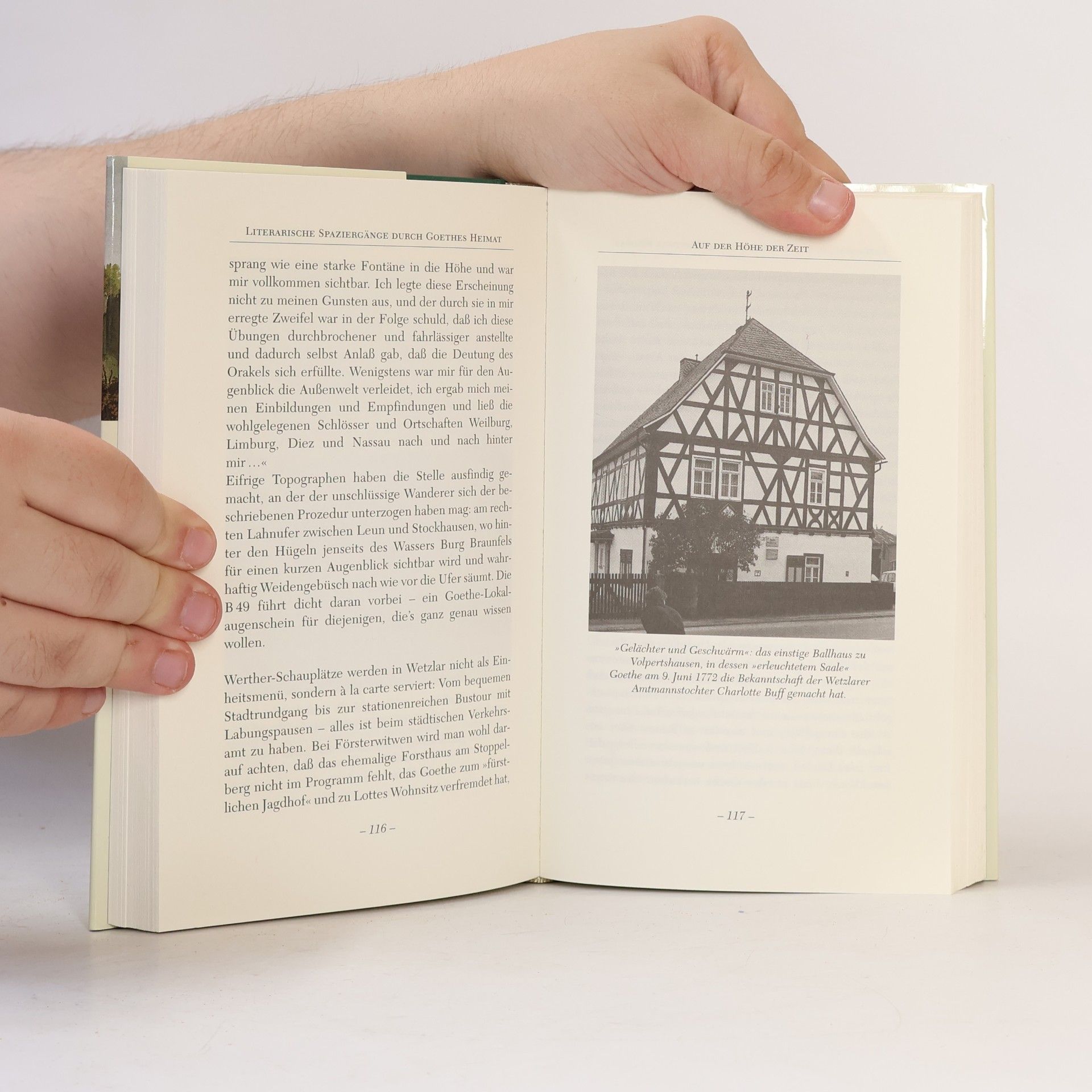 Dietmar Grieser Literarische Spaziergänge durch Goethes Heimat