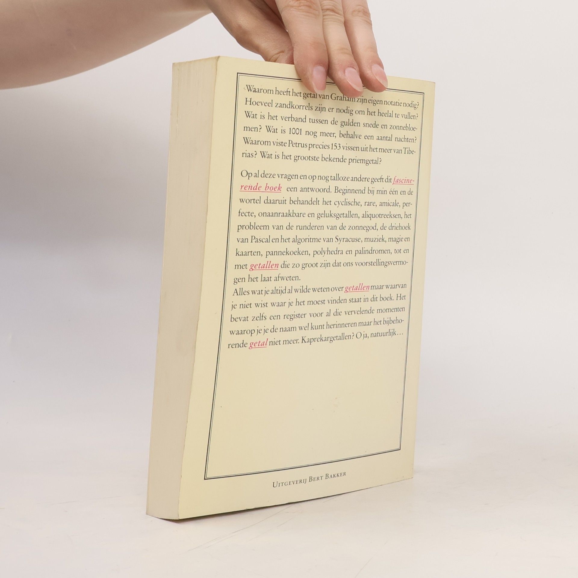 Lex Bijlsma Woordenboek van eigenaardige en merkwaardige getallen
