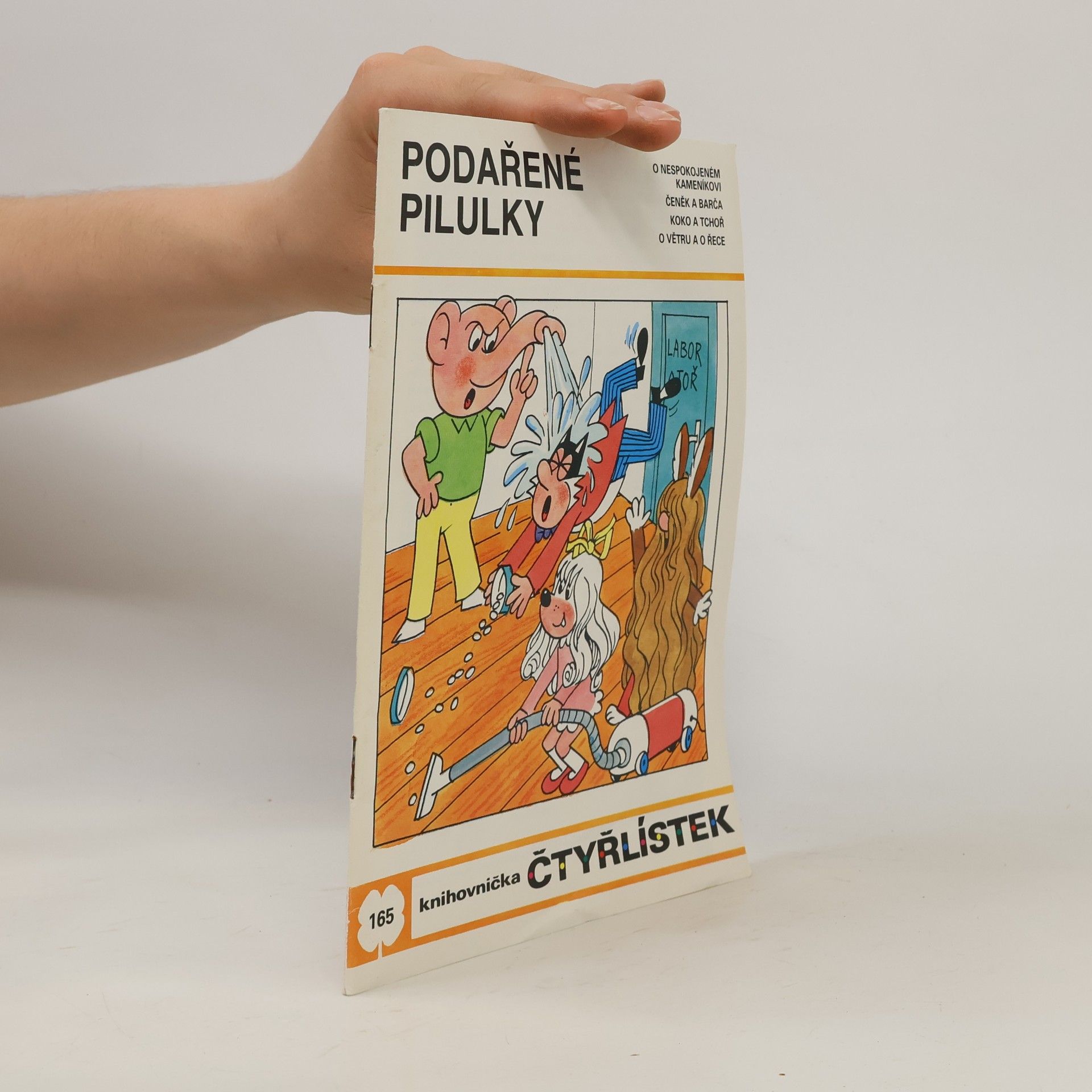 Jaroslav Němeček Čtyřlístek 165. Podařené pilulky