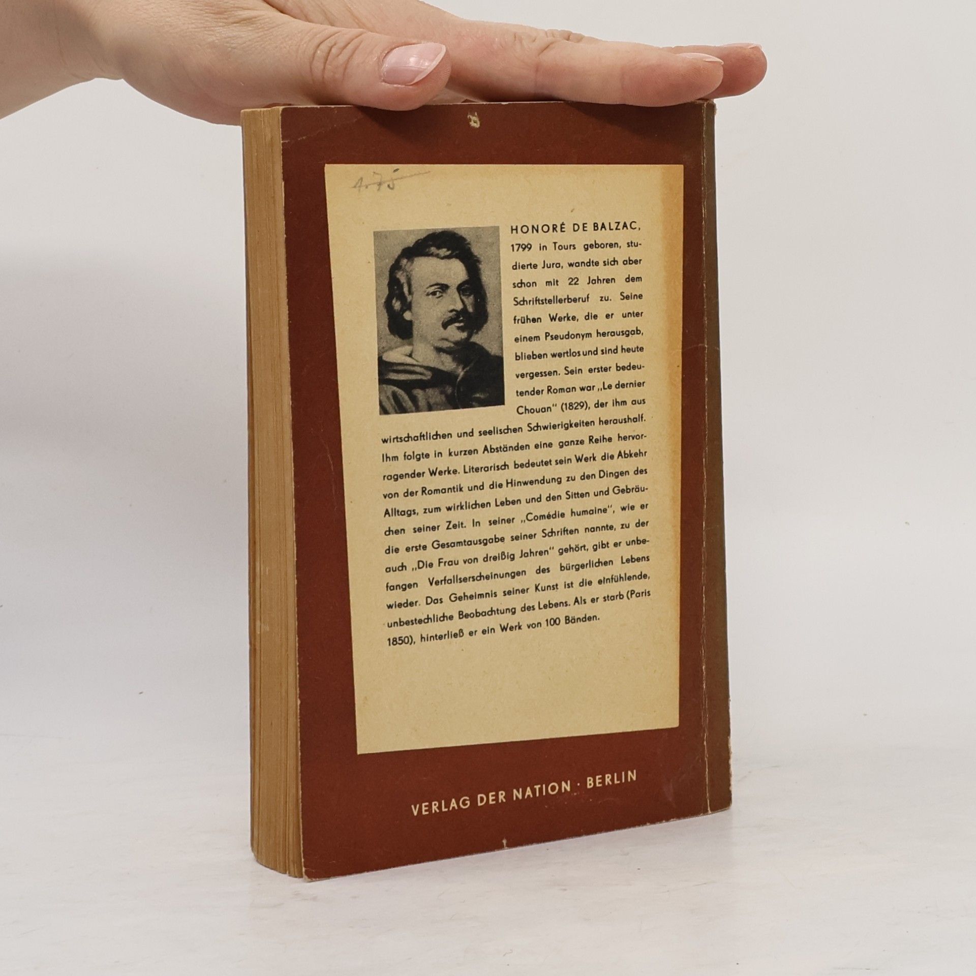 Honoré de Balzac Die Frau von dreißig Jahren
