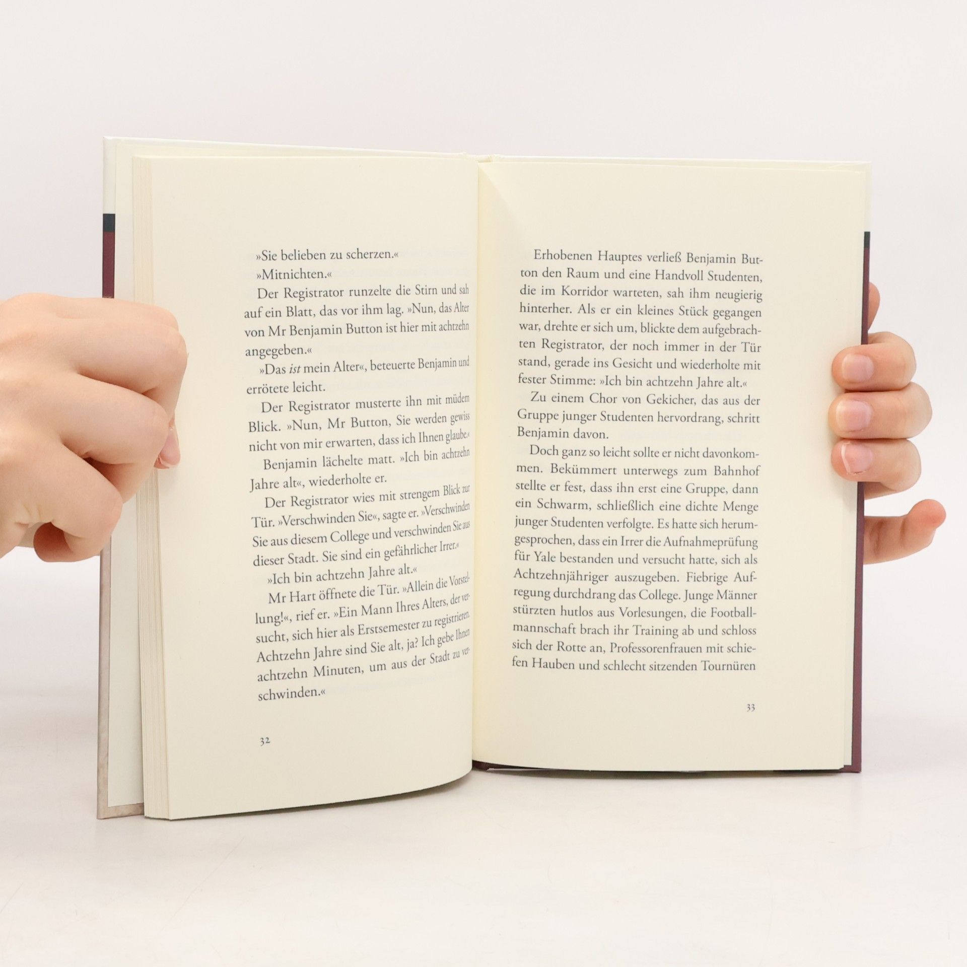 F. Scott Fitzgerald Der seltsame Fall des Benjamin Button