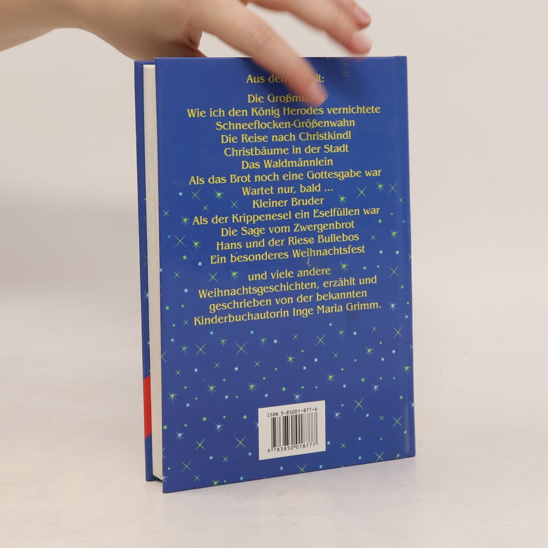 Inge Maria Grimm Was Großmutter zur Weihnachtszeit erzählt