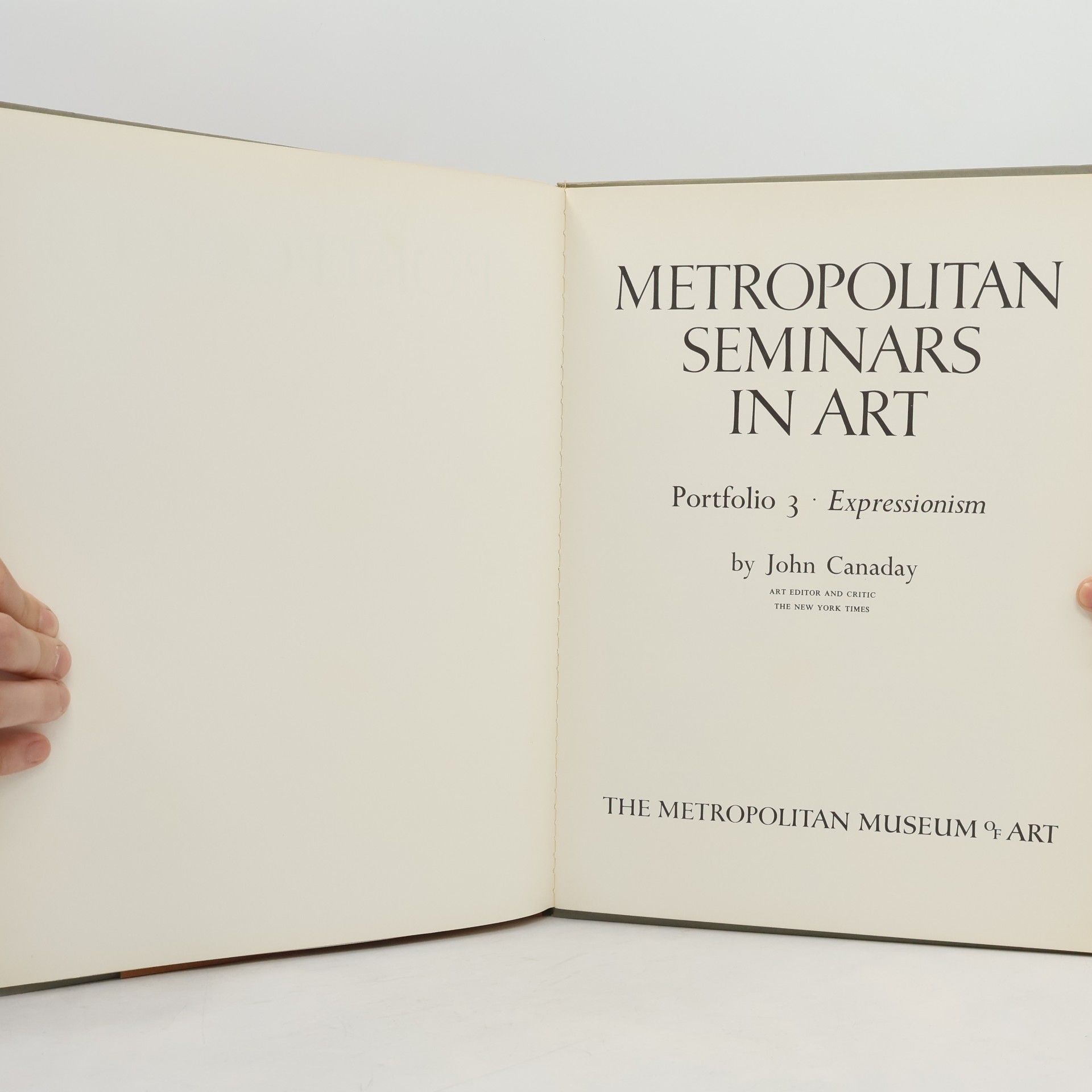 John Canaday Metropolitan Seminars in Art. Expressionism