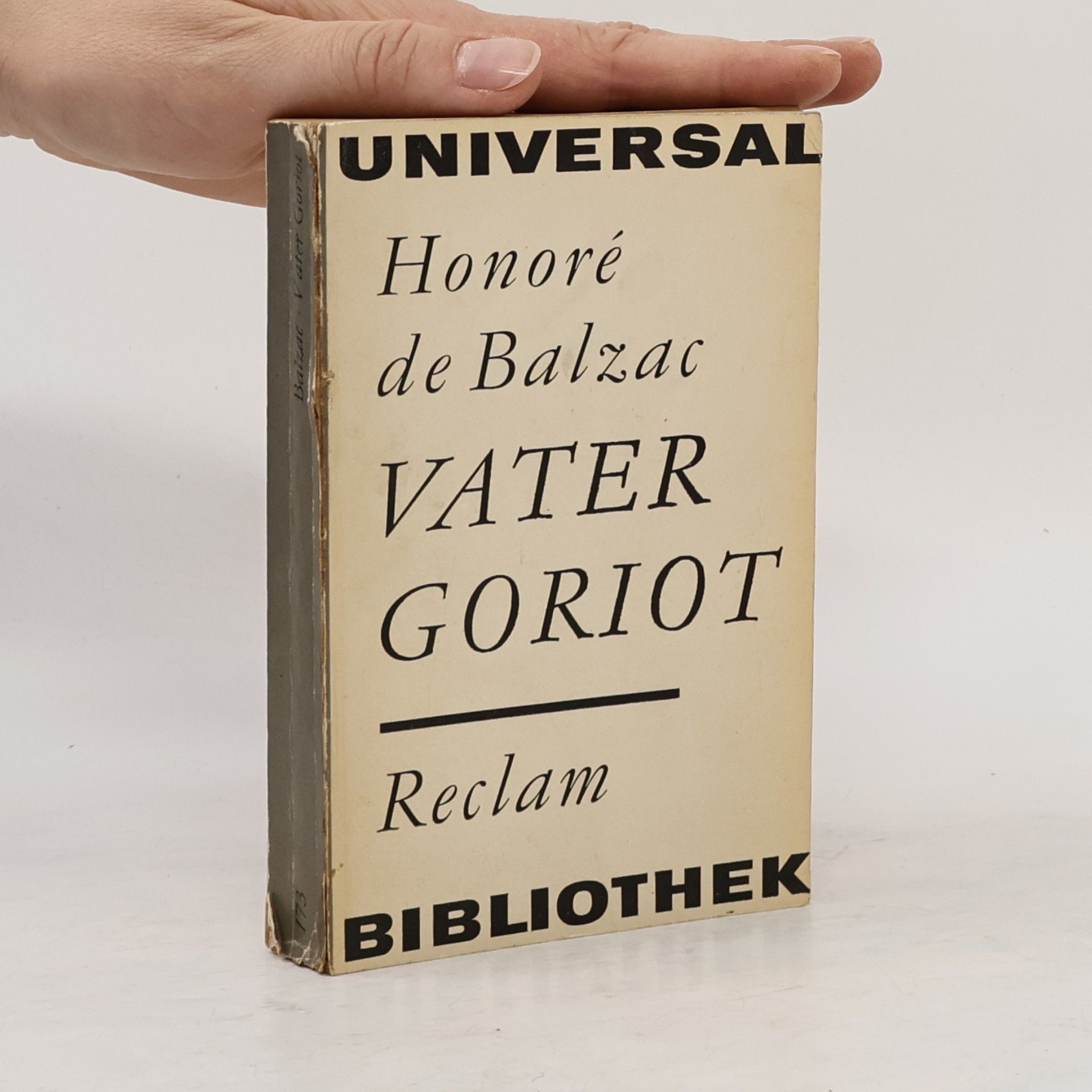 Honoré de Balzac Vater Goriot