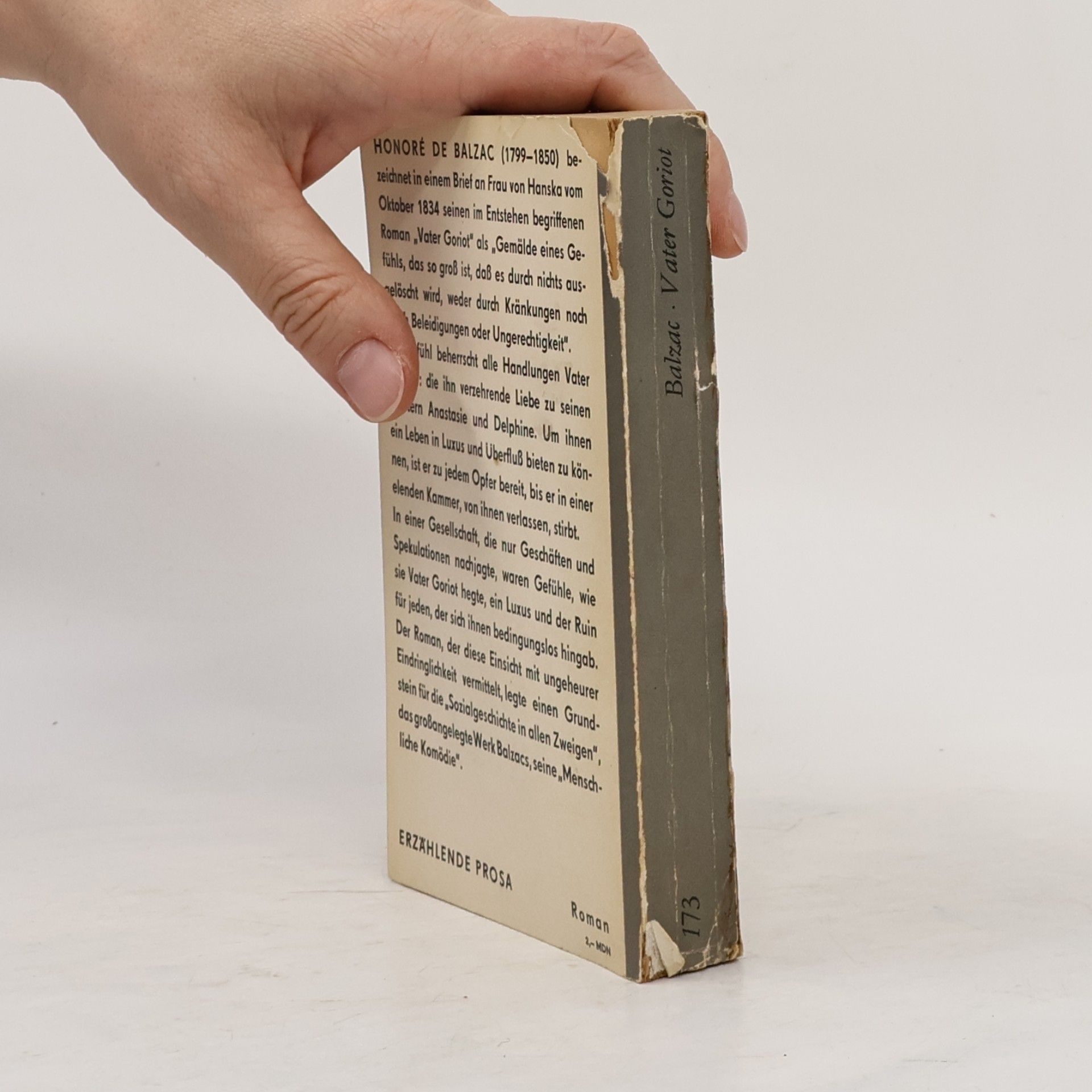 Honoré de Balzac Vater Goriot