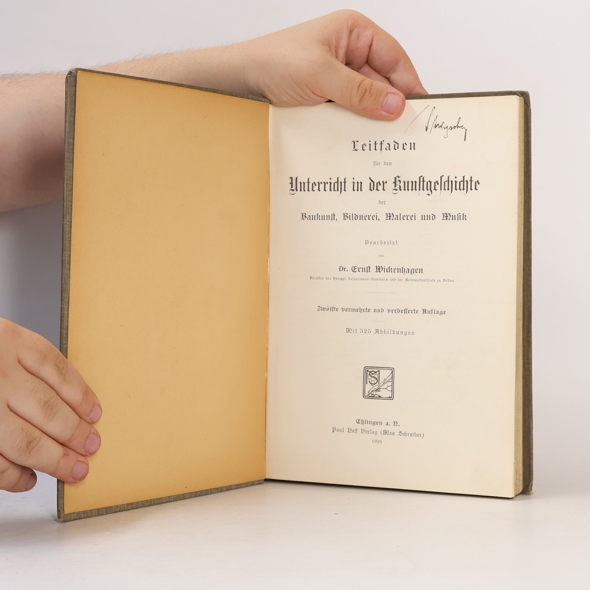 Ernst Wickenhagen Leitfaden der Kunstgeschichte