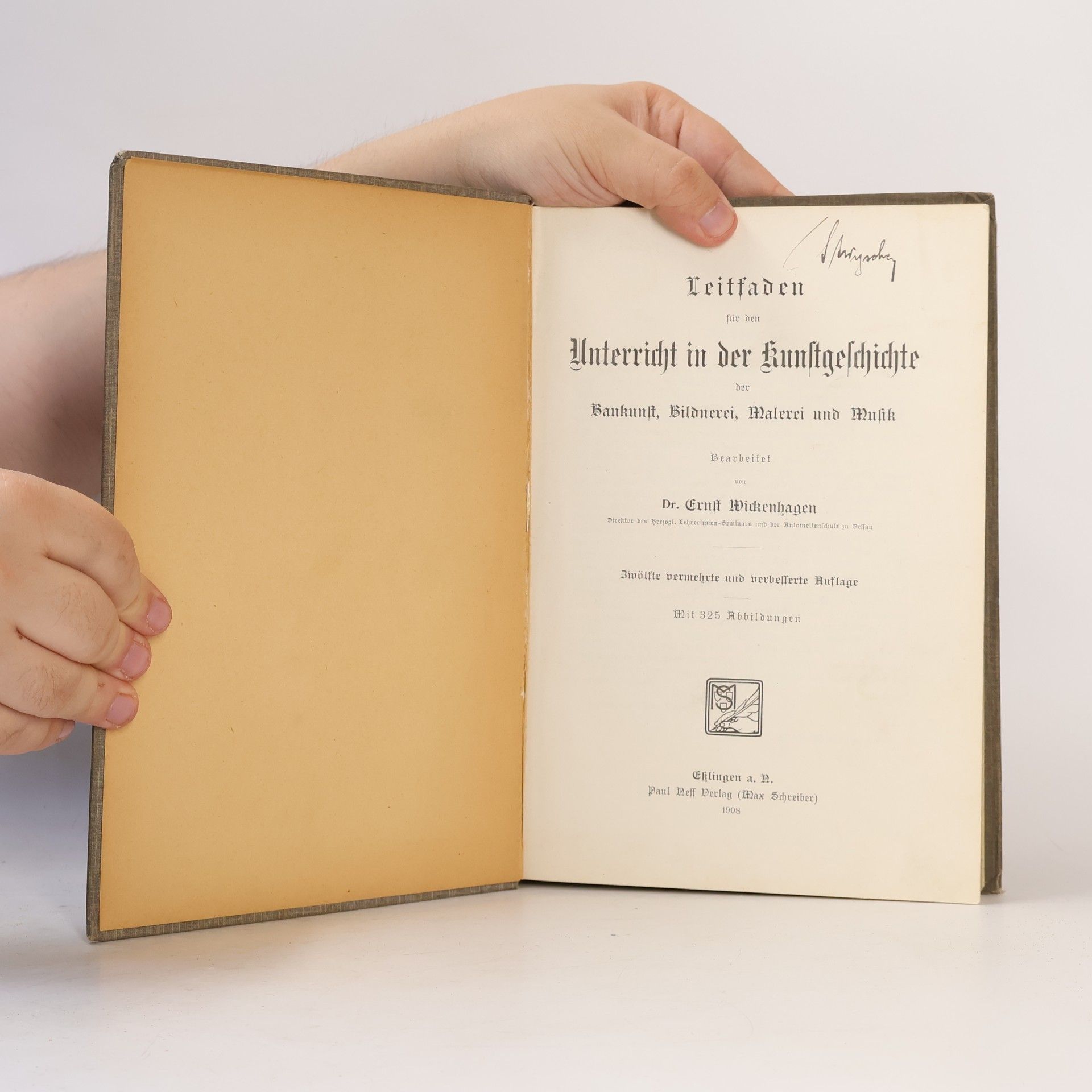 Ernst Wickenhagen Leitfaden der Kunstgeschichte