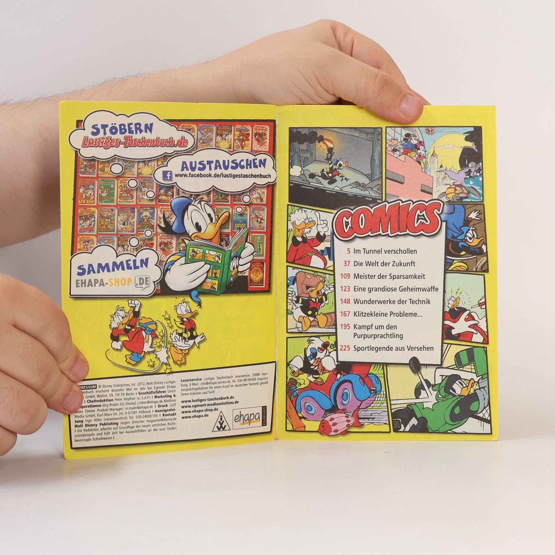 Walt Disney Lustiges Taschenbuch 427. Total im Stress