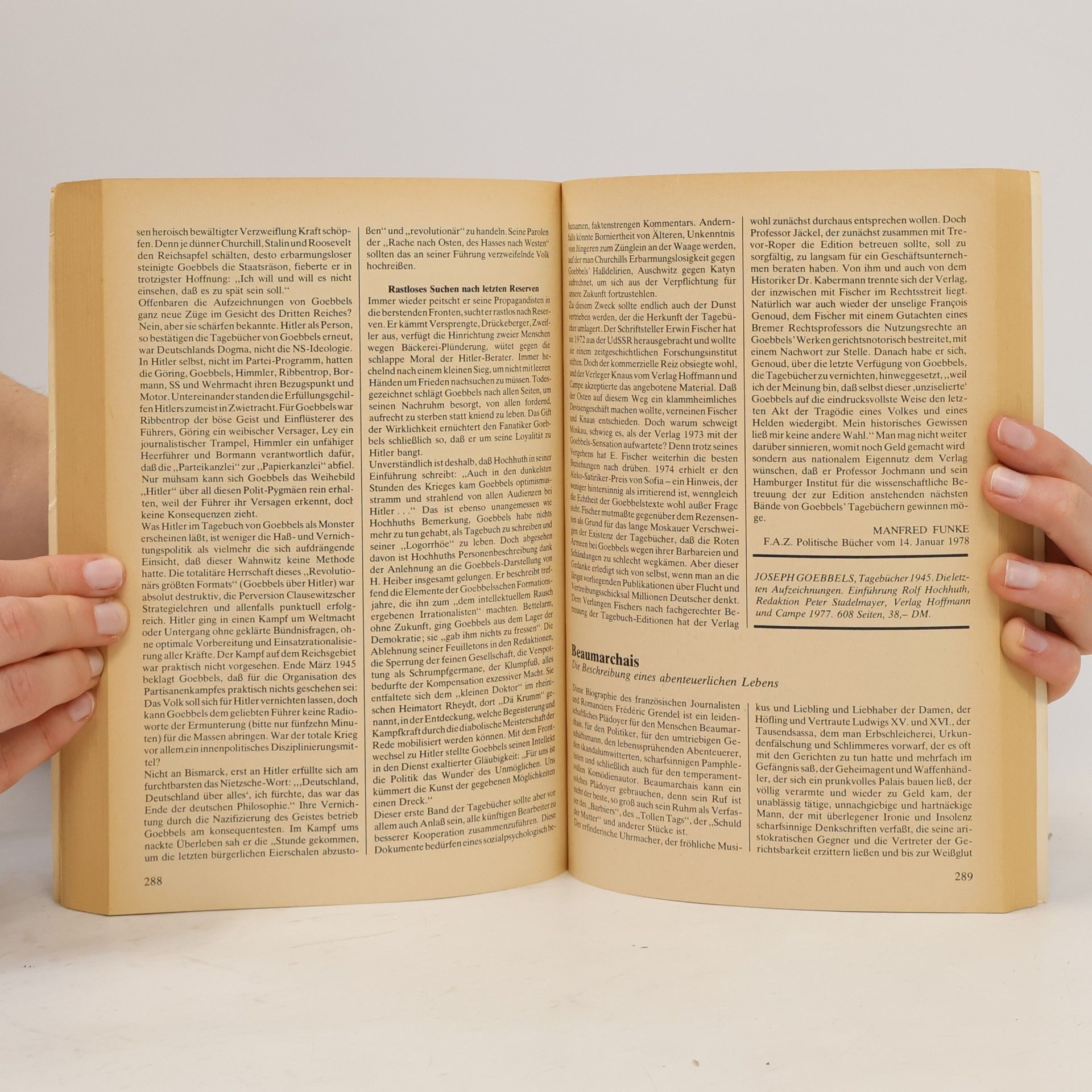 Autorenkollektiv Ein Büchertagebuch 1978