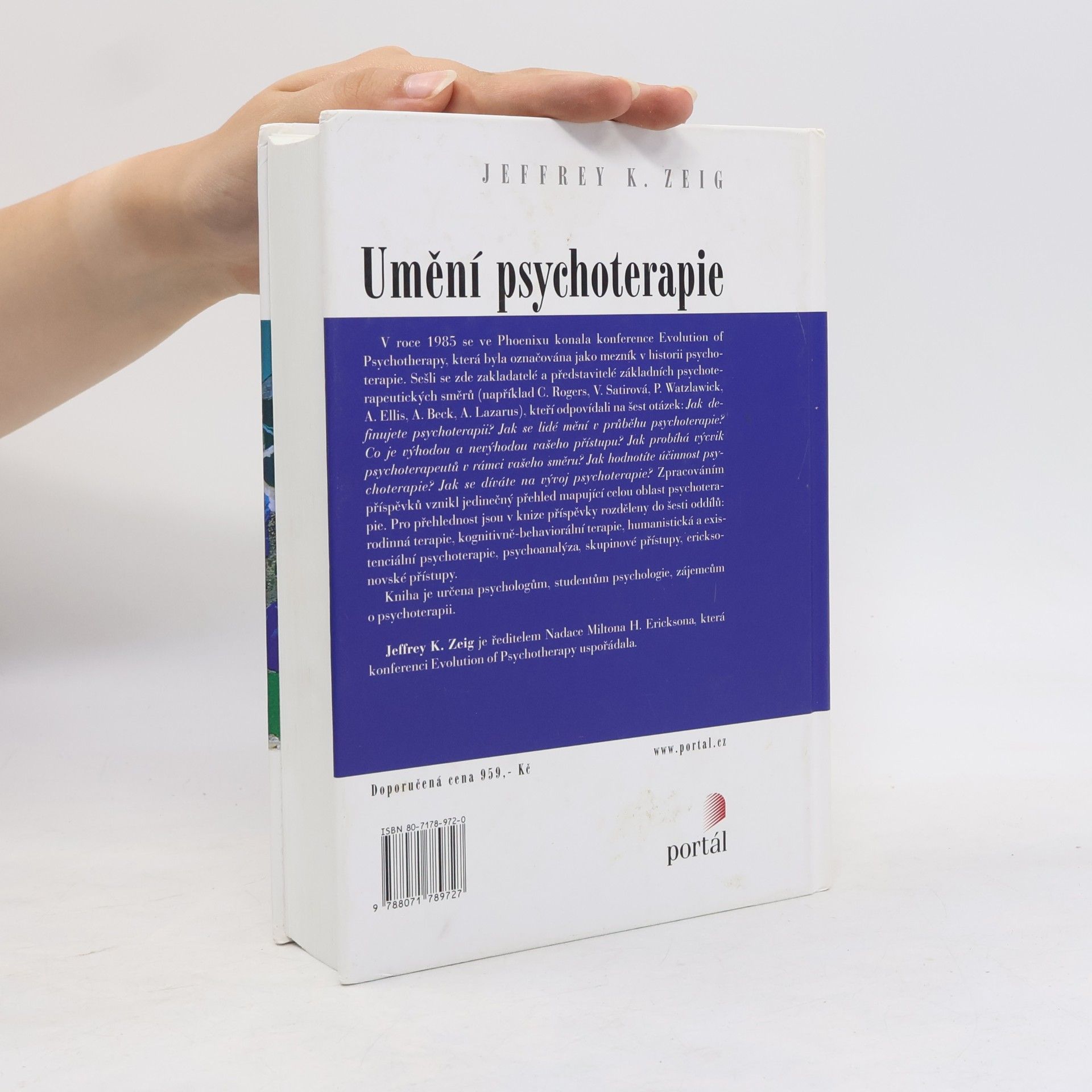 Jeffrey K. Zeig Umění psychoterapie