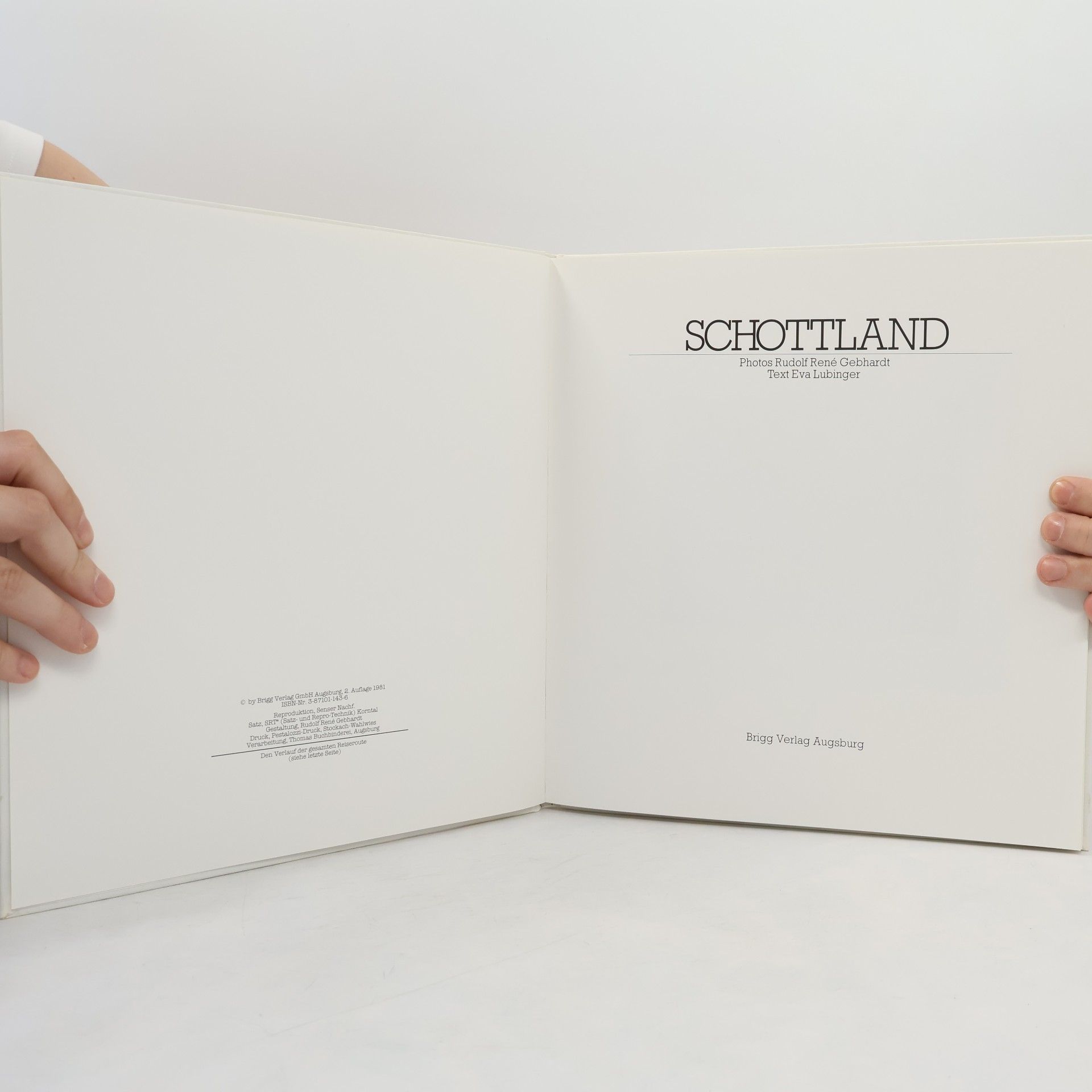 Rudolf Rene Gebhardt Schottland