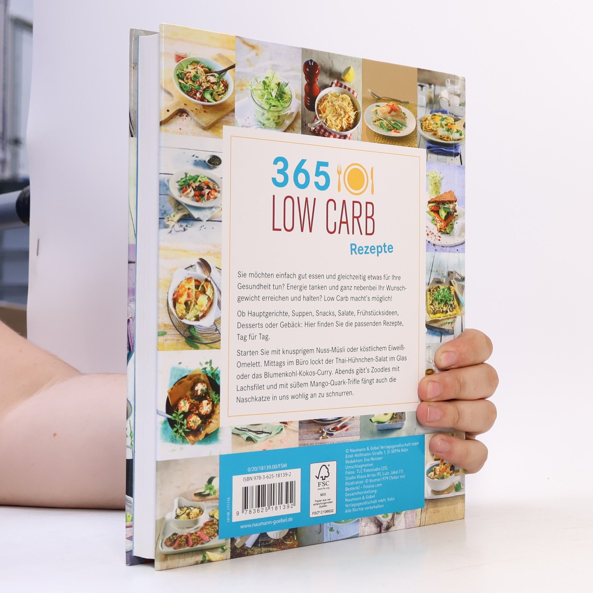 Autorenkollektiv 365 Low-Carb-Rezepte