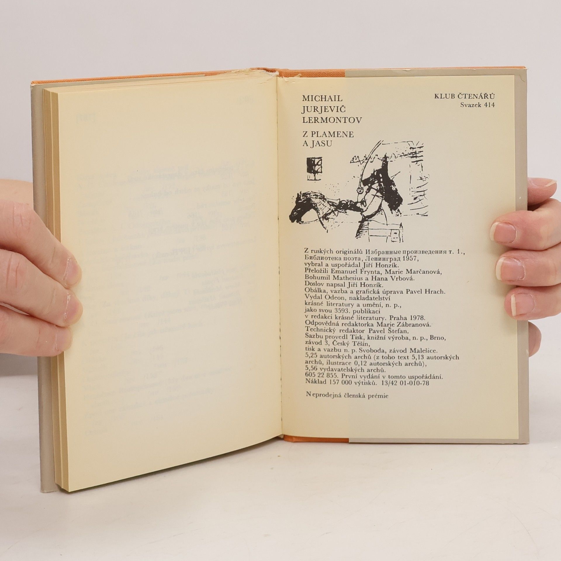 Michail Jurjevič Lermontov Z plamene a jasu