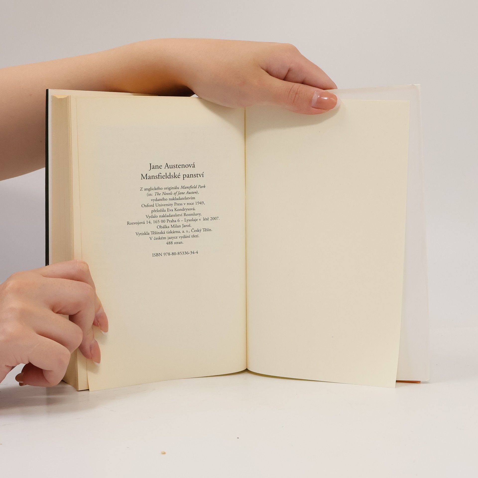 Jane Austen Mansfieldské panství