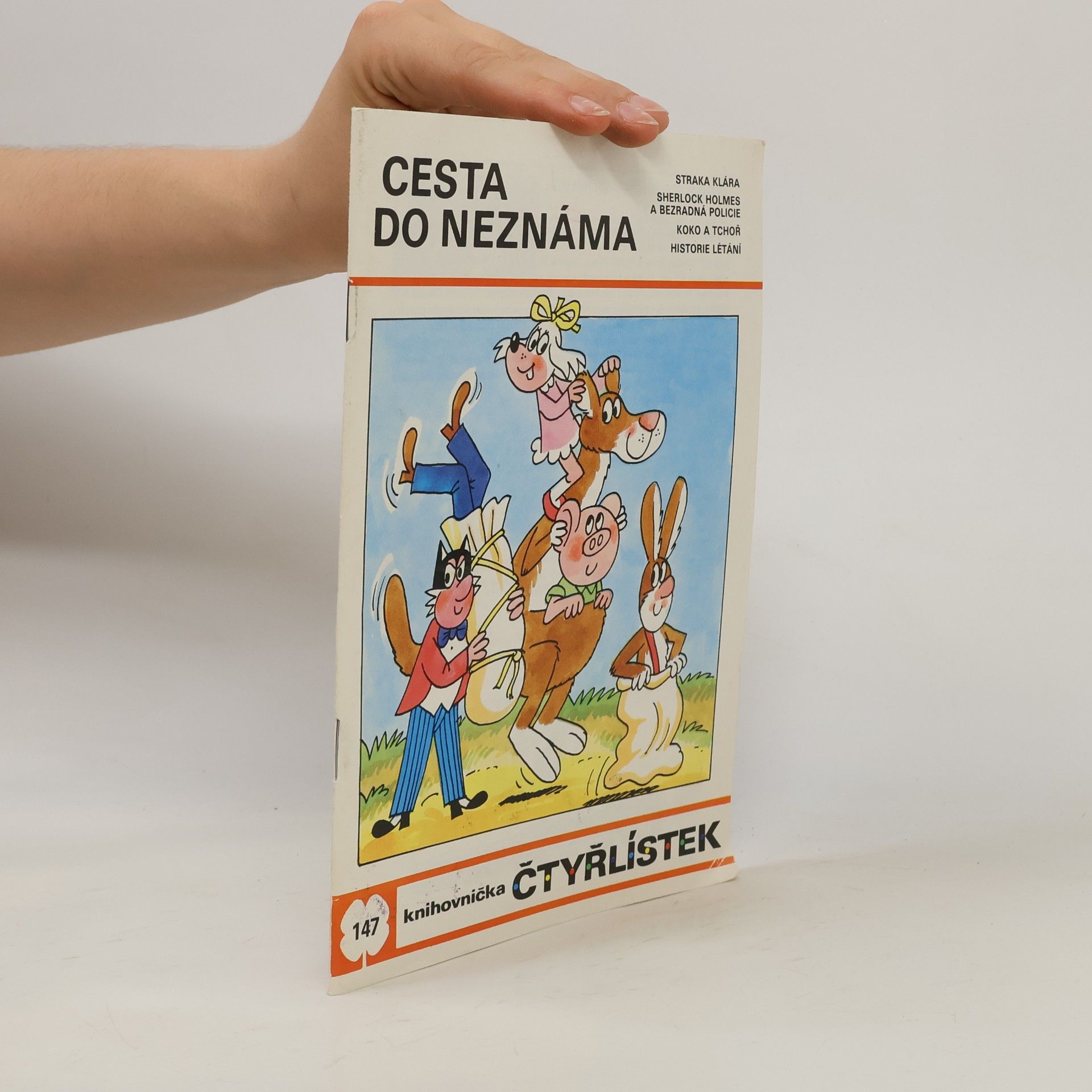 Jaroslav Němeček Čtyřlístek 147. Cesta do neznáma