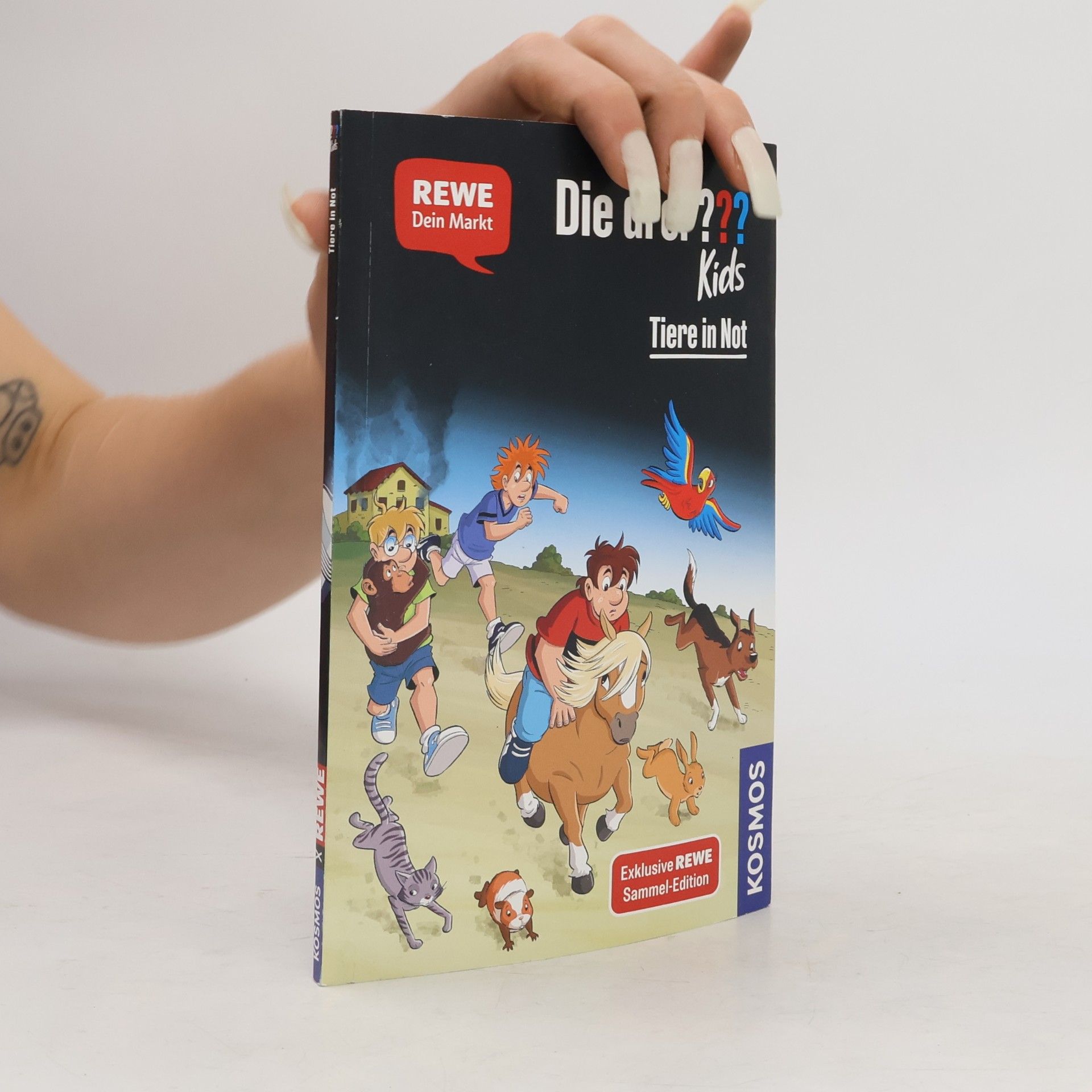 Kolektiv autorů Die drei??? Kids. Tiere in Not