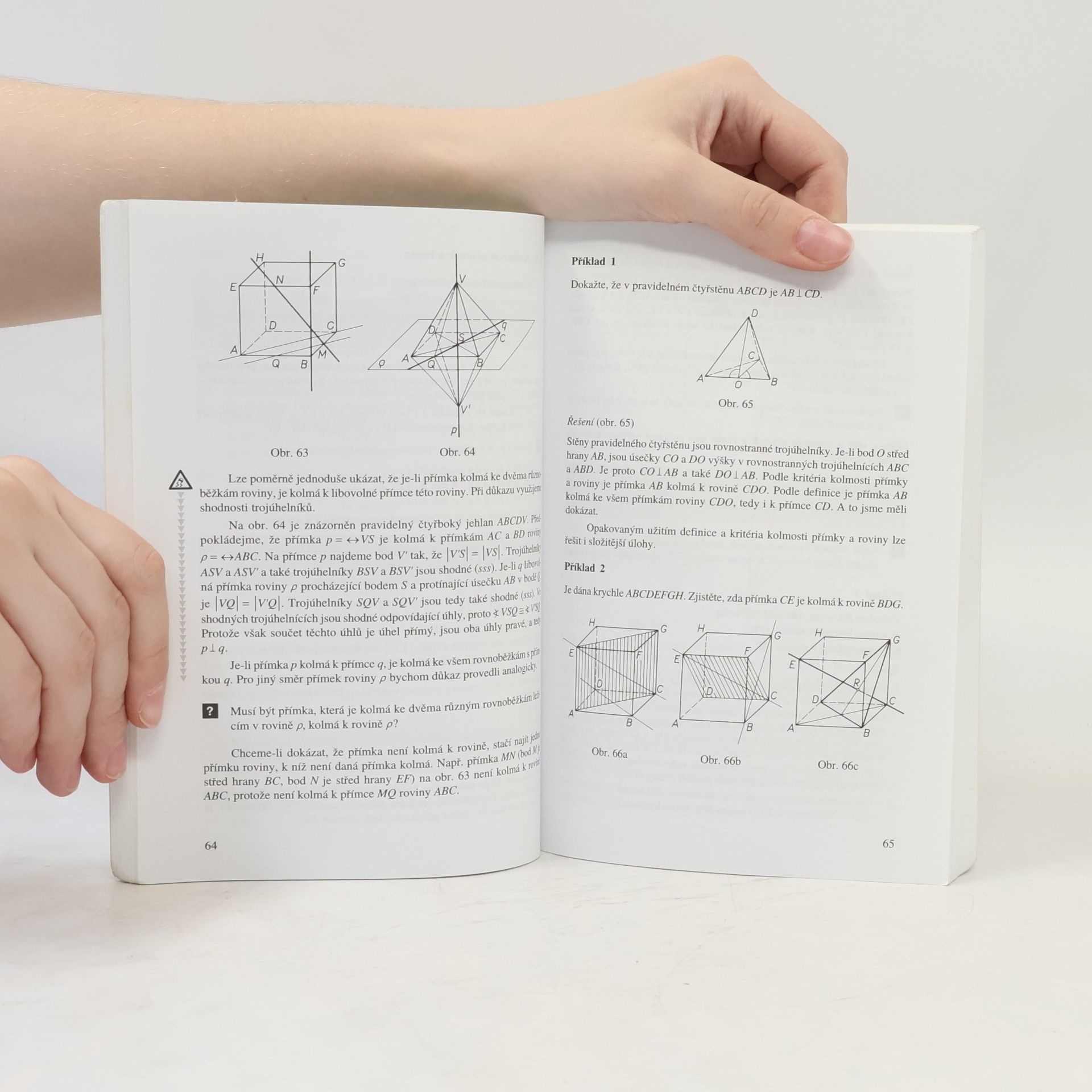 Eva Pomykalová Matematika pro gymnázia. Stereometrie