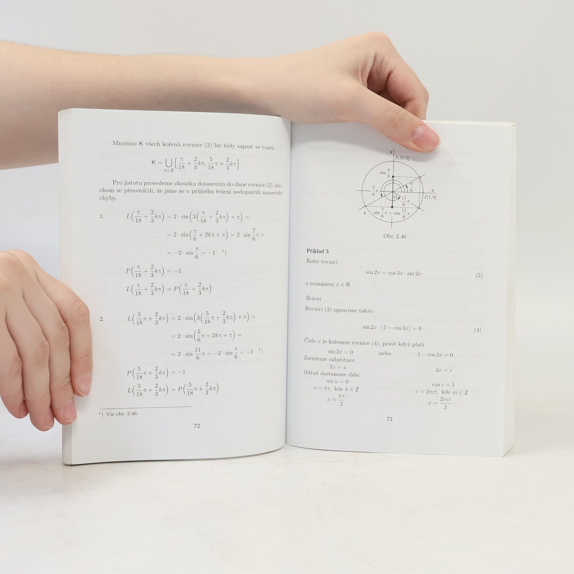 Oldřich Odvárko Matematika pro gymnázia. Goniometrie