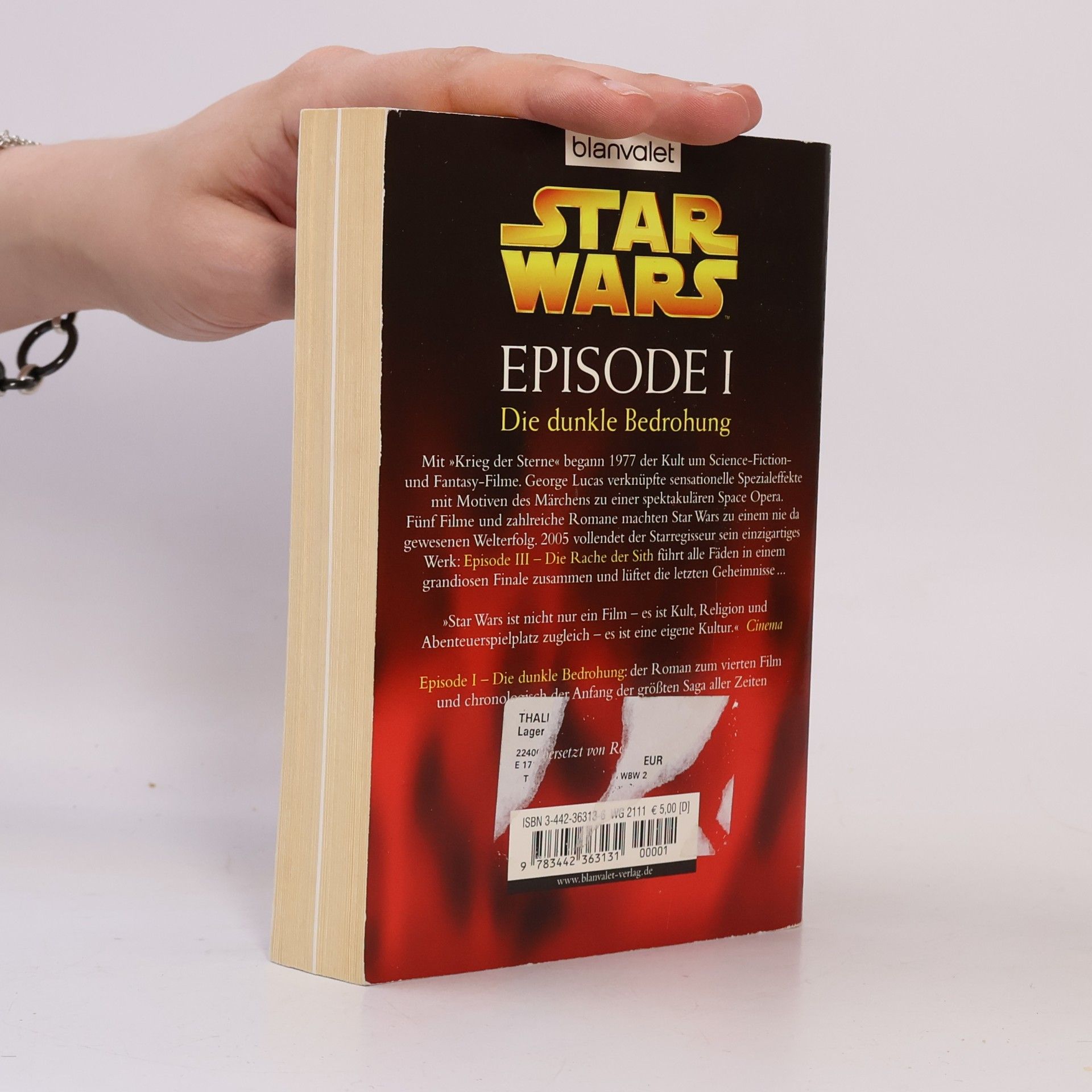 Terry Brooks Star wars - Episode I, Die dunkle Bedrohung