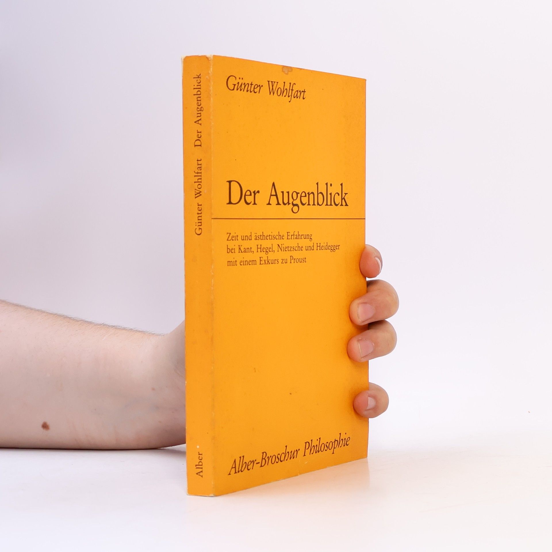 Alber-Broschur Philosophie: Der Augenblick