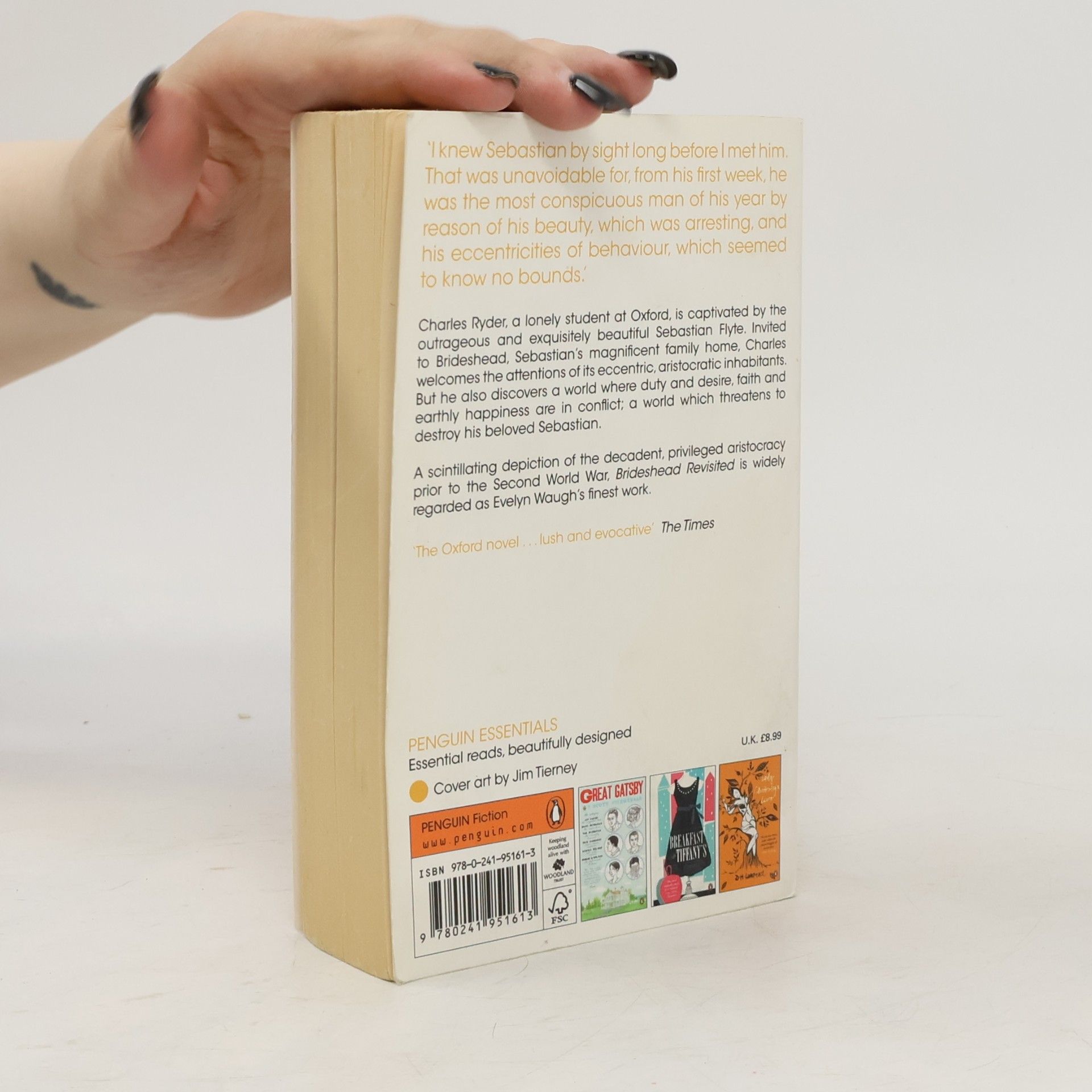 Evelyn Waugh Brideshead Revisited. Wiedersehen mit Brideshead, englische Ausgabe