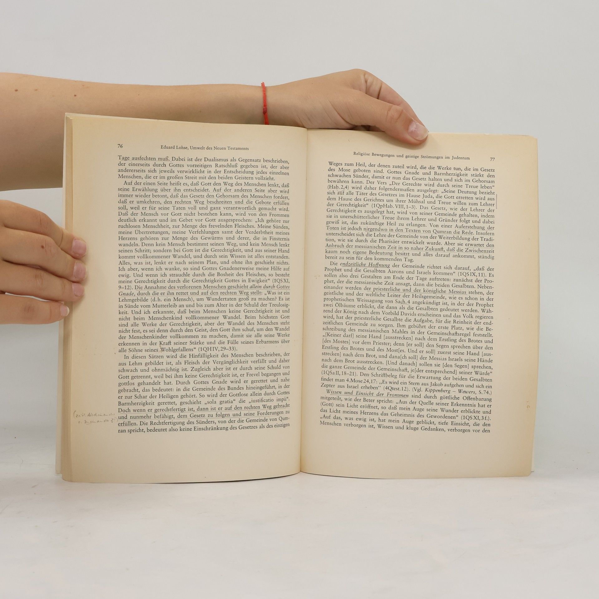 Eduard Lohse Grundrisse zum Neuen Testament 1