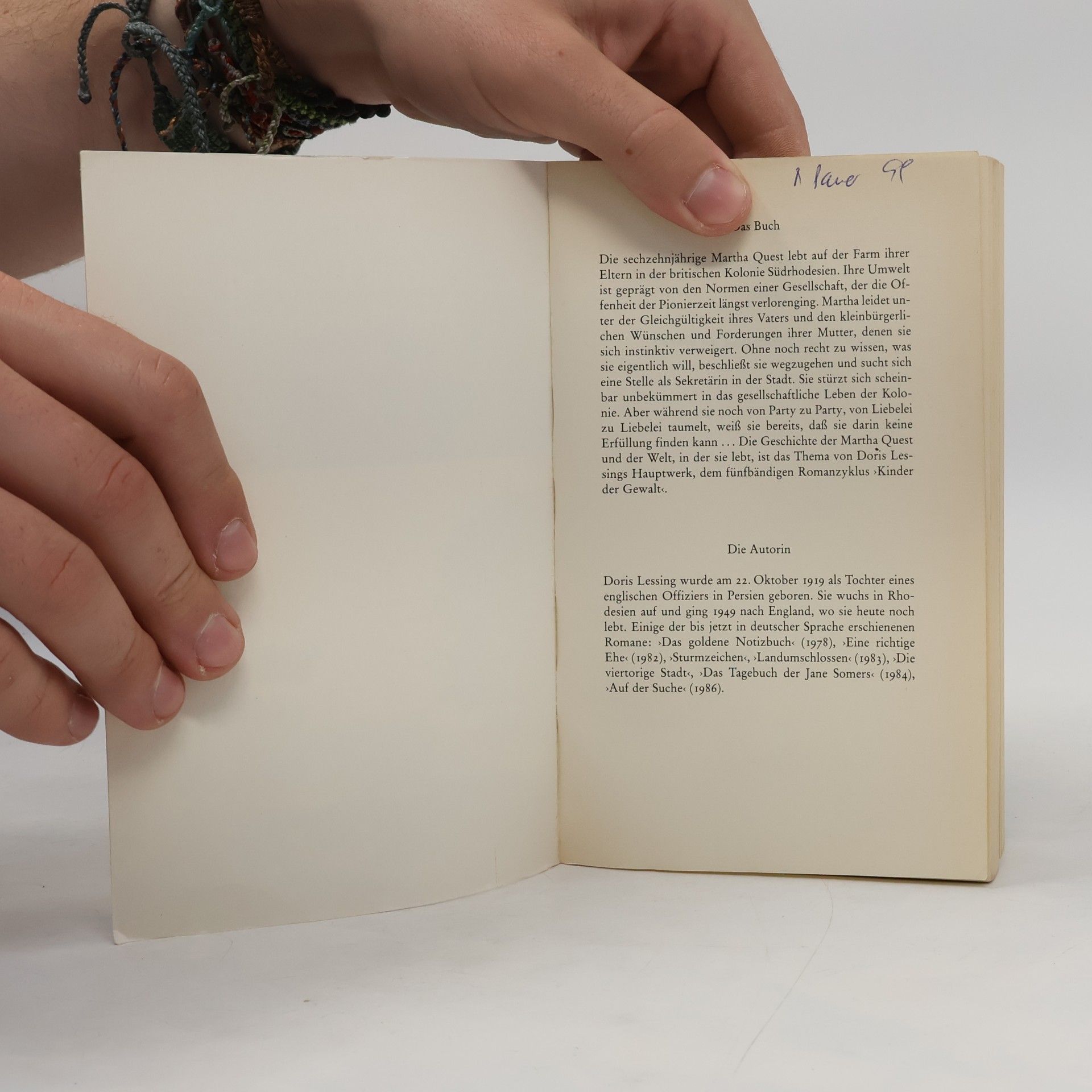 Doris May Lessing Martha Quest