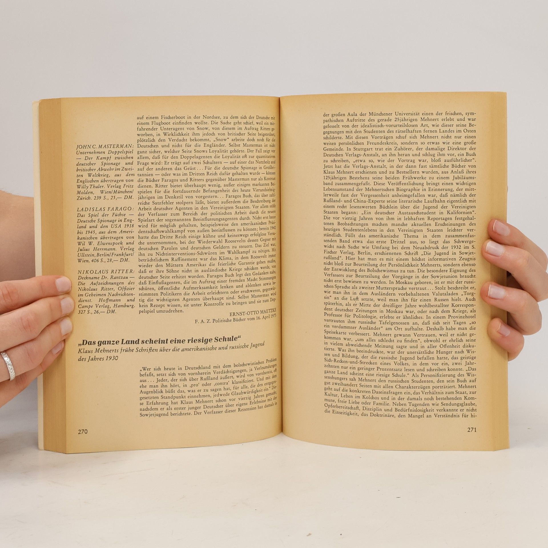 Kolektiv autorů Ein Büchertagebuch 1973
