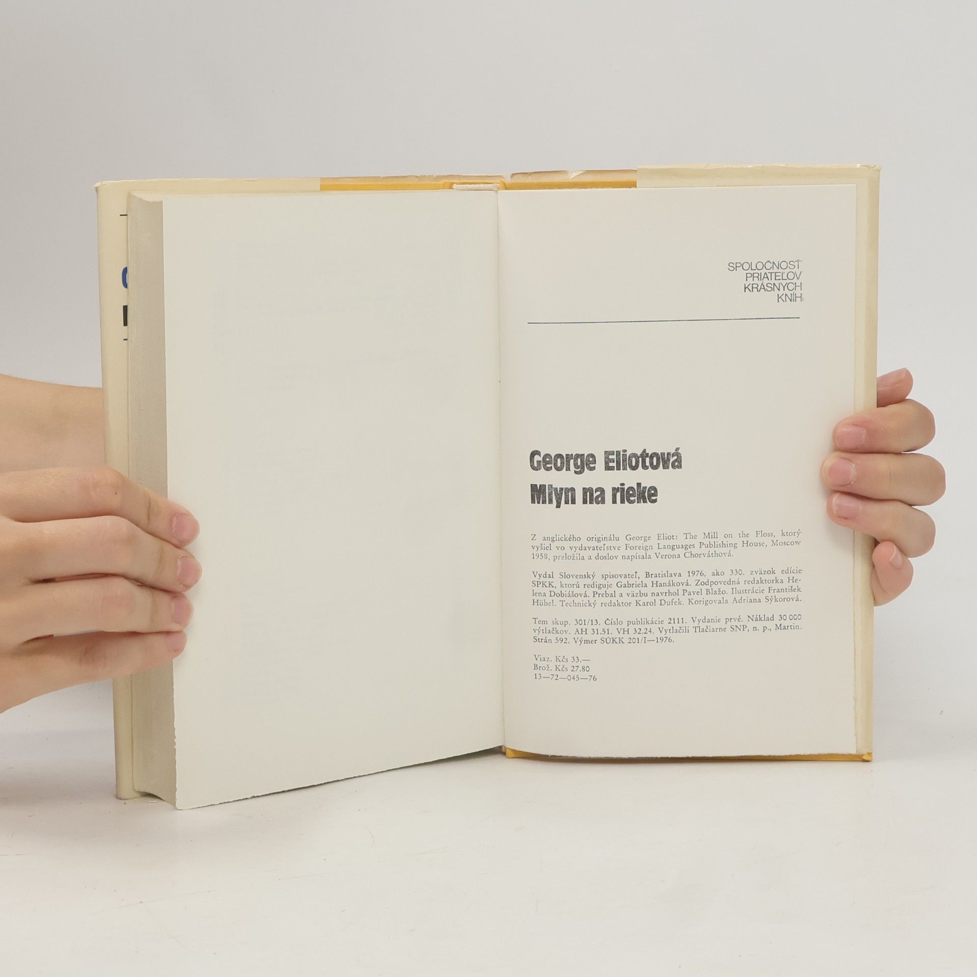 George Eliot Mlyn na rieke