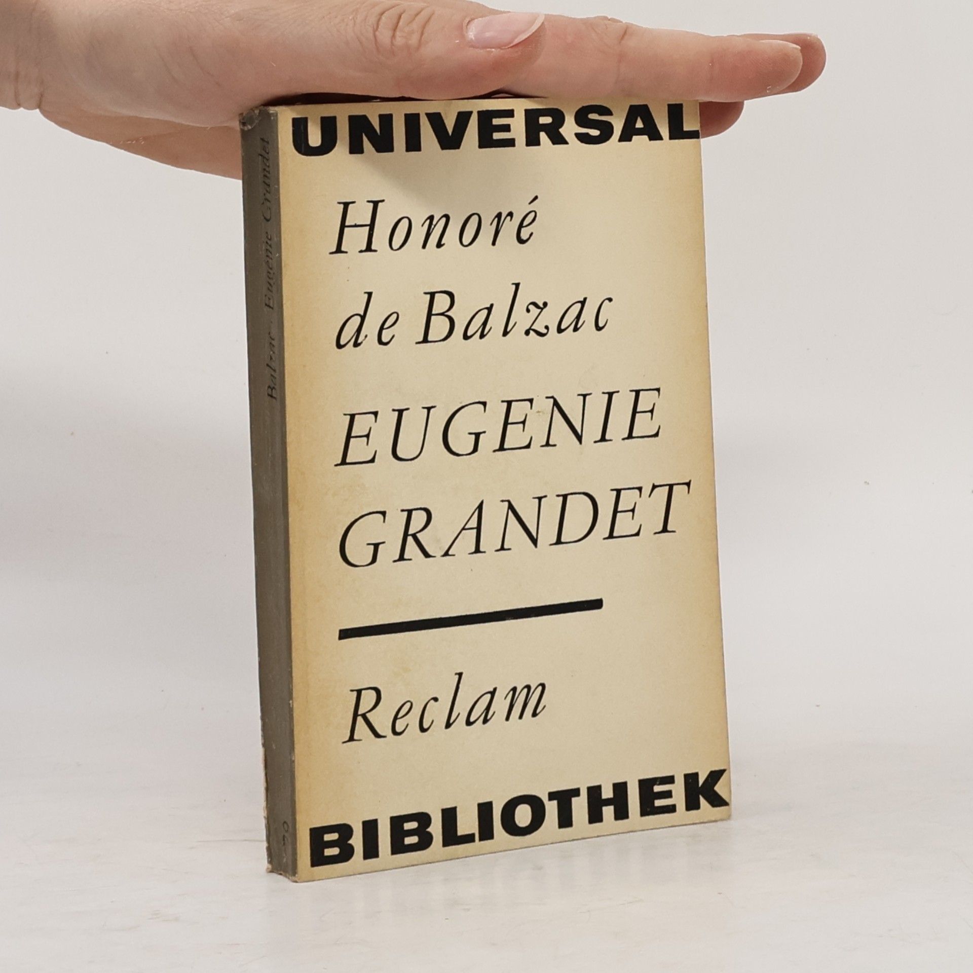 Honoré de Balzac Eugenie Grandet