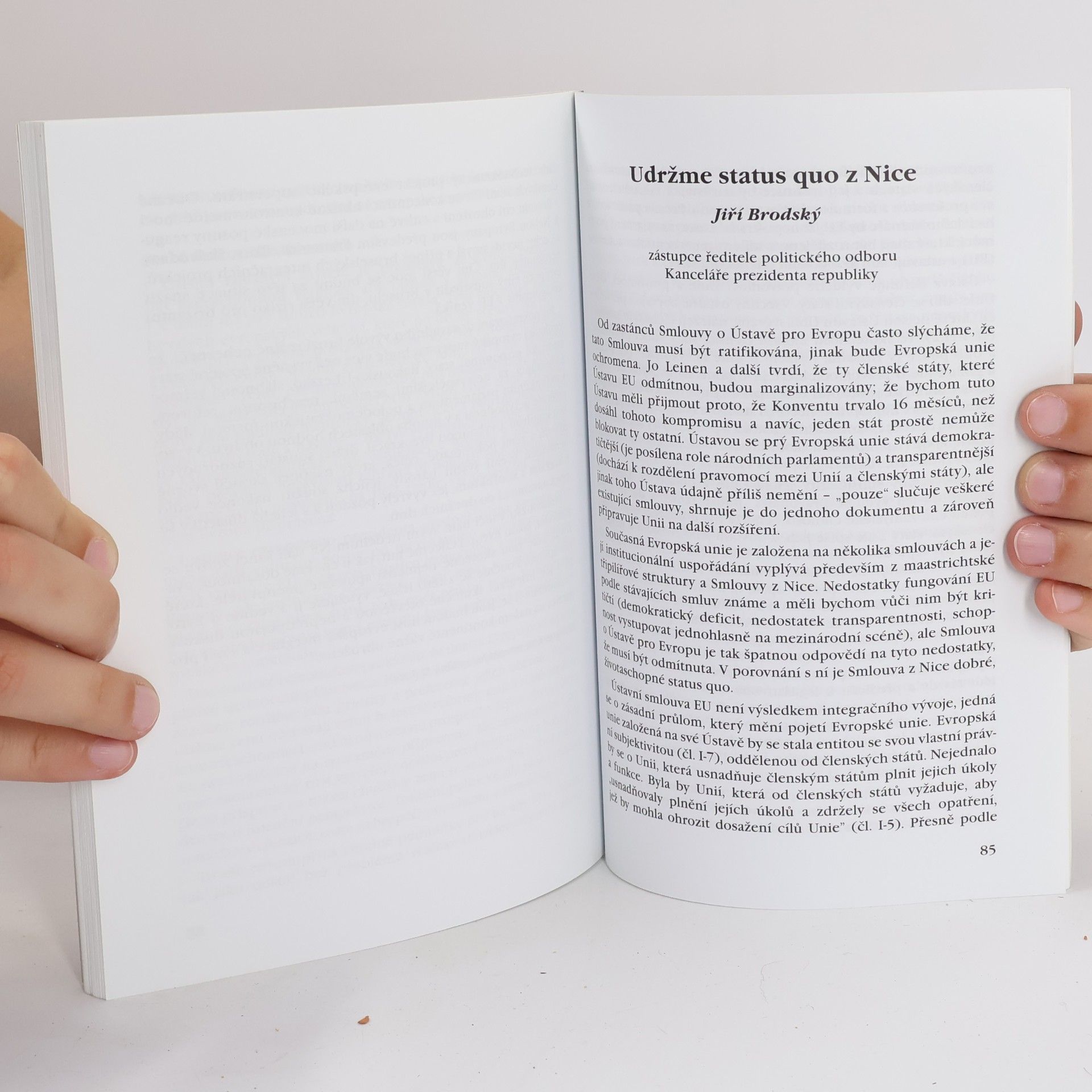 Autorenkollektiv Krach evropské ústavy